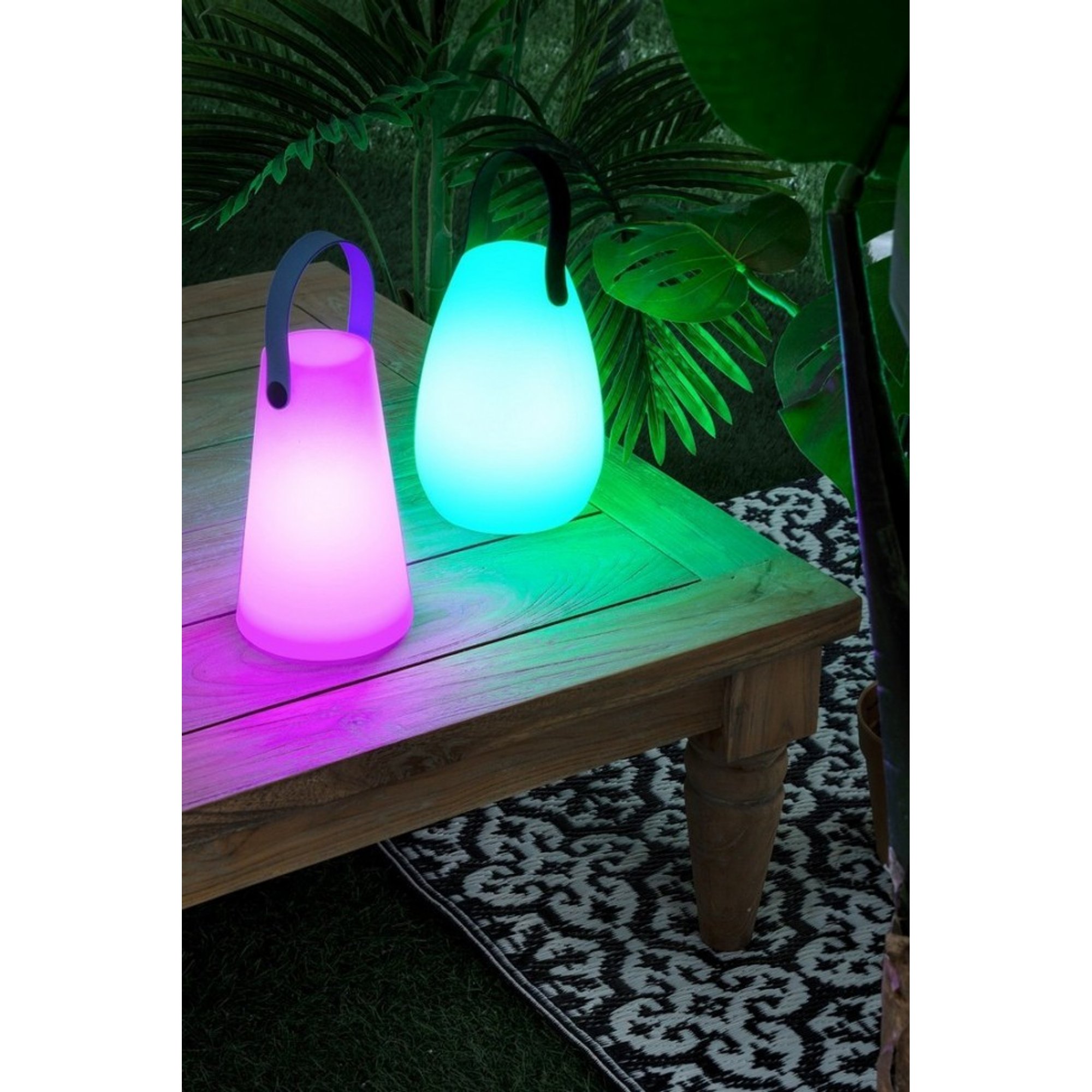 Cilindrische led Party lamp PE Bizzotto outdoor Obsoleto vista4