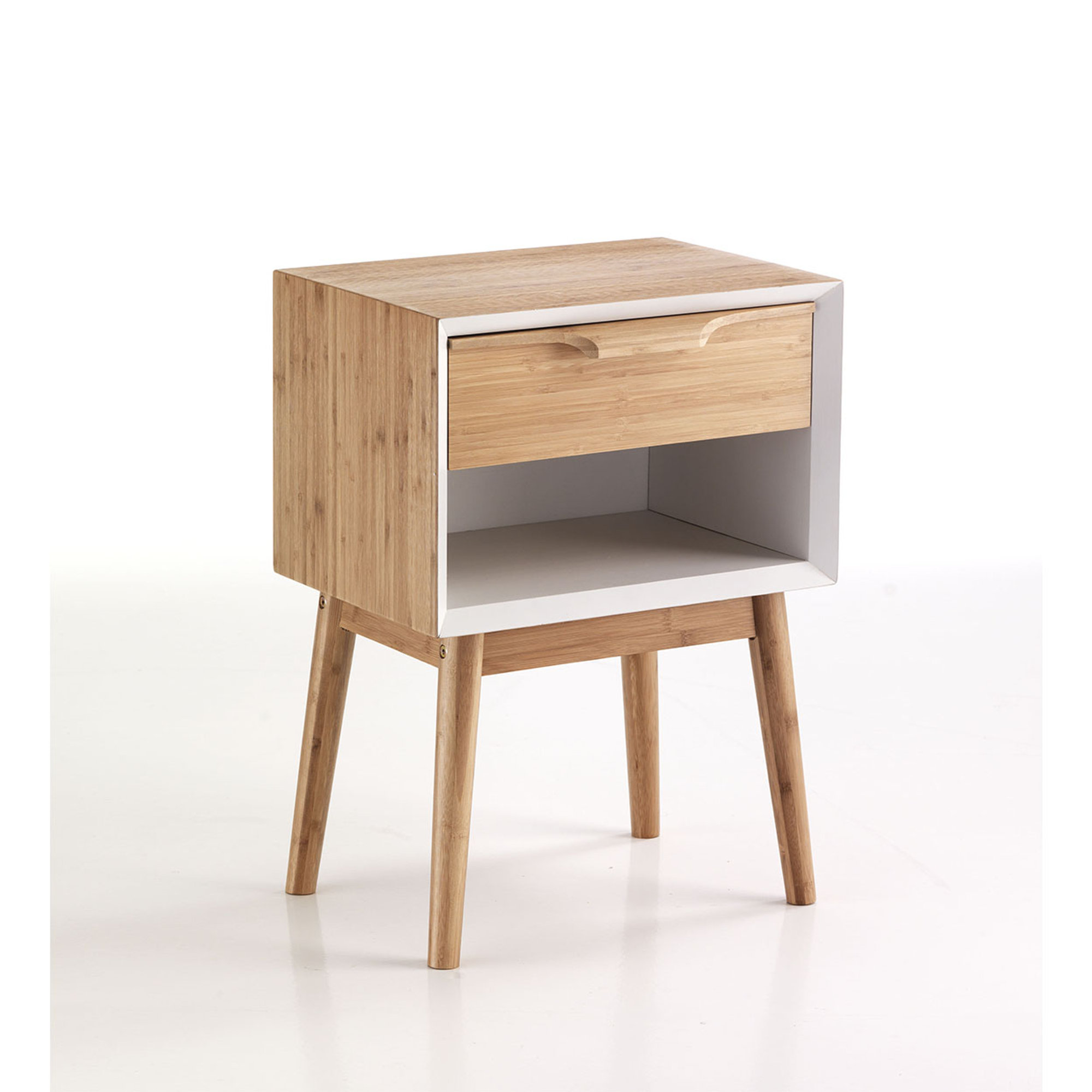 Comodino / tavolino Hijo white Tomasucci special price vista0