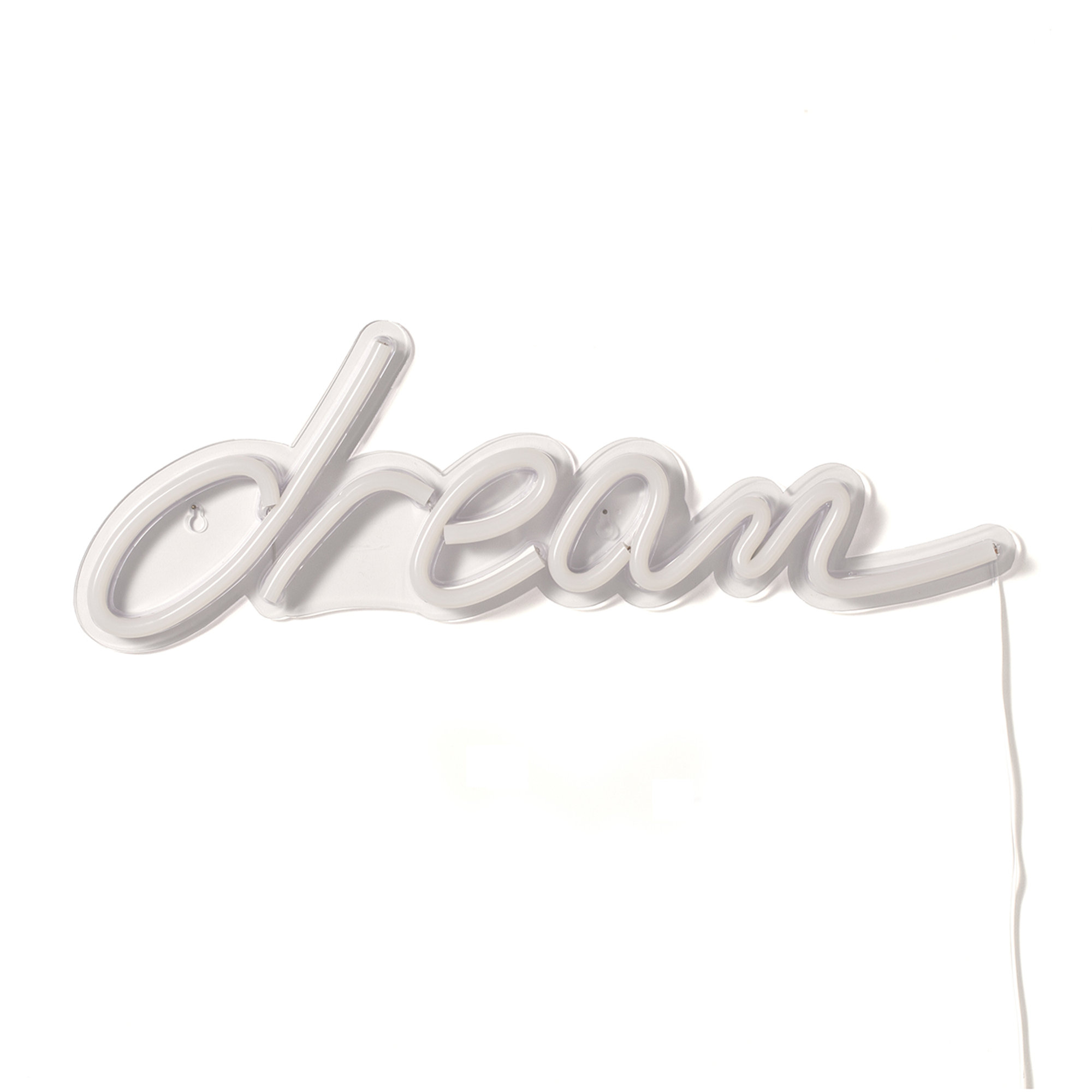 Ecriture murale lumineuse Dream, blanc Tomasucci special price vista0