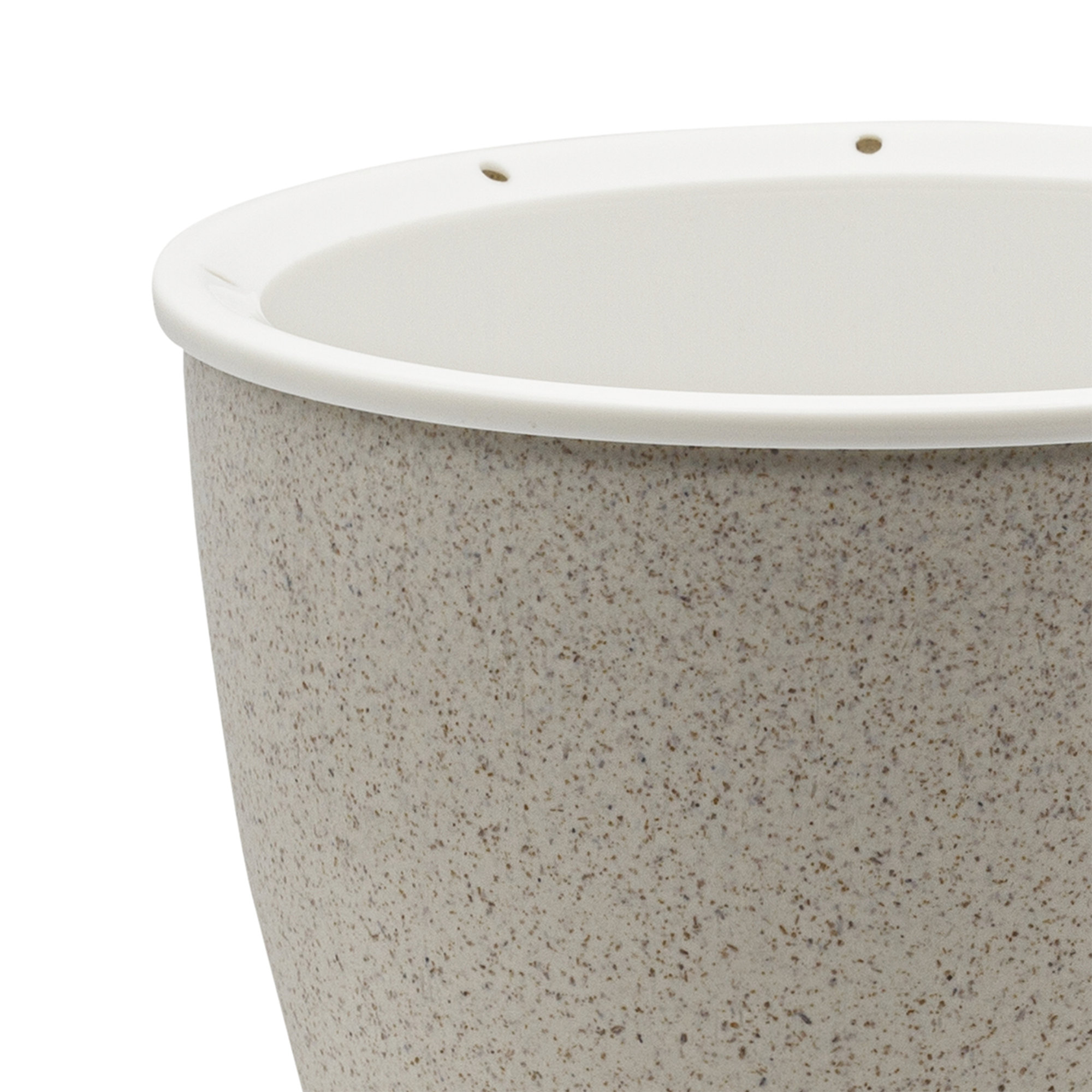 Vaso autoinnaffiante per esterno / internoLoppy Medium, beige Tomasucci special price vista3