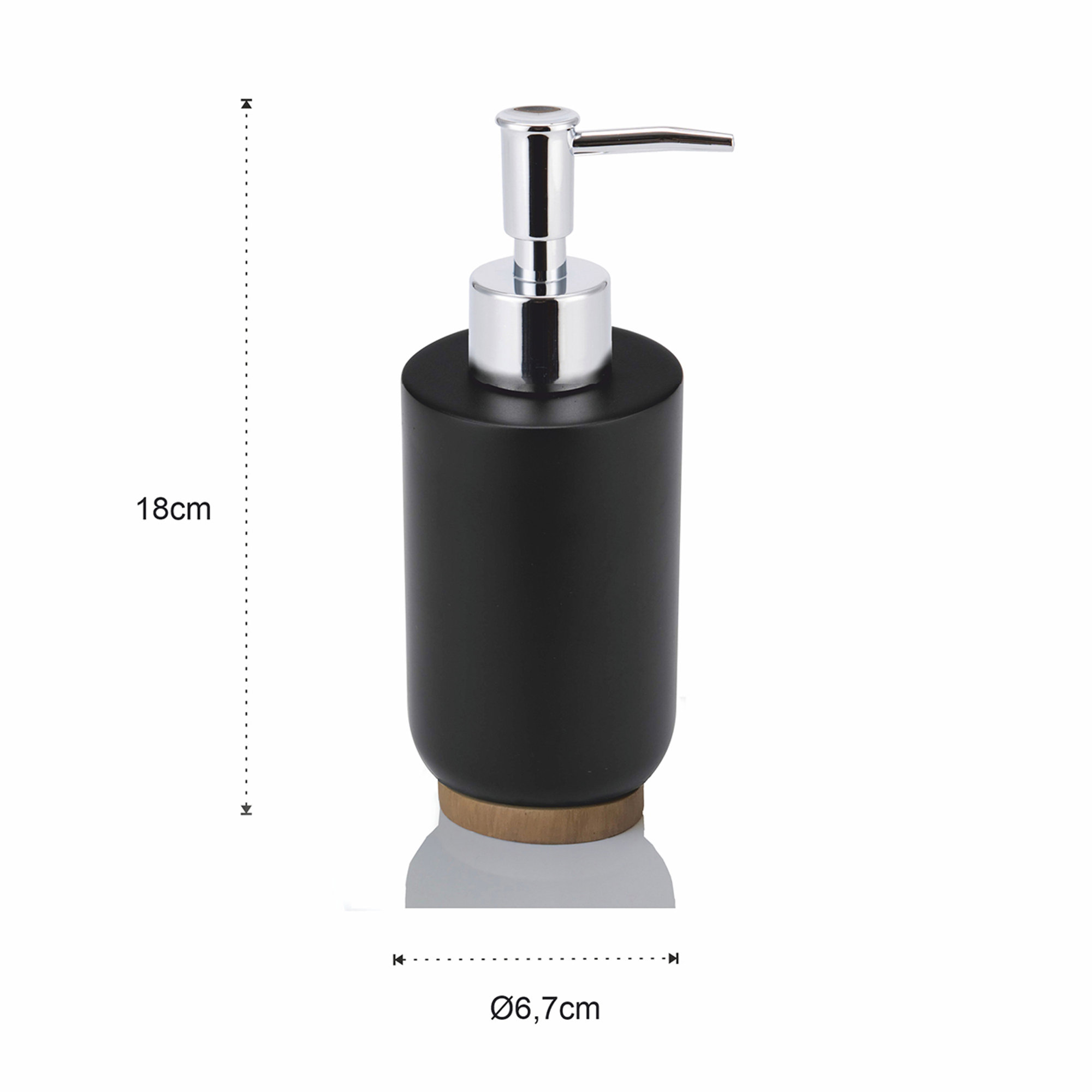Ensemble de salle de bain Kendama, noir Tomasucci special price vista3