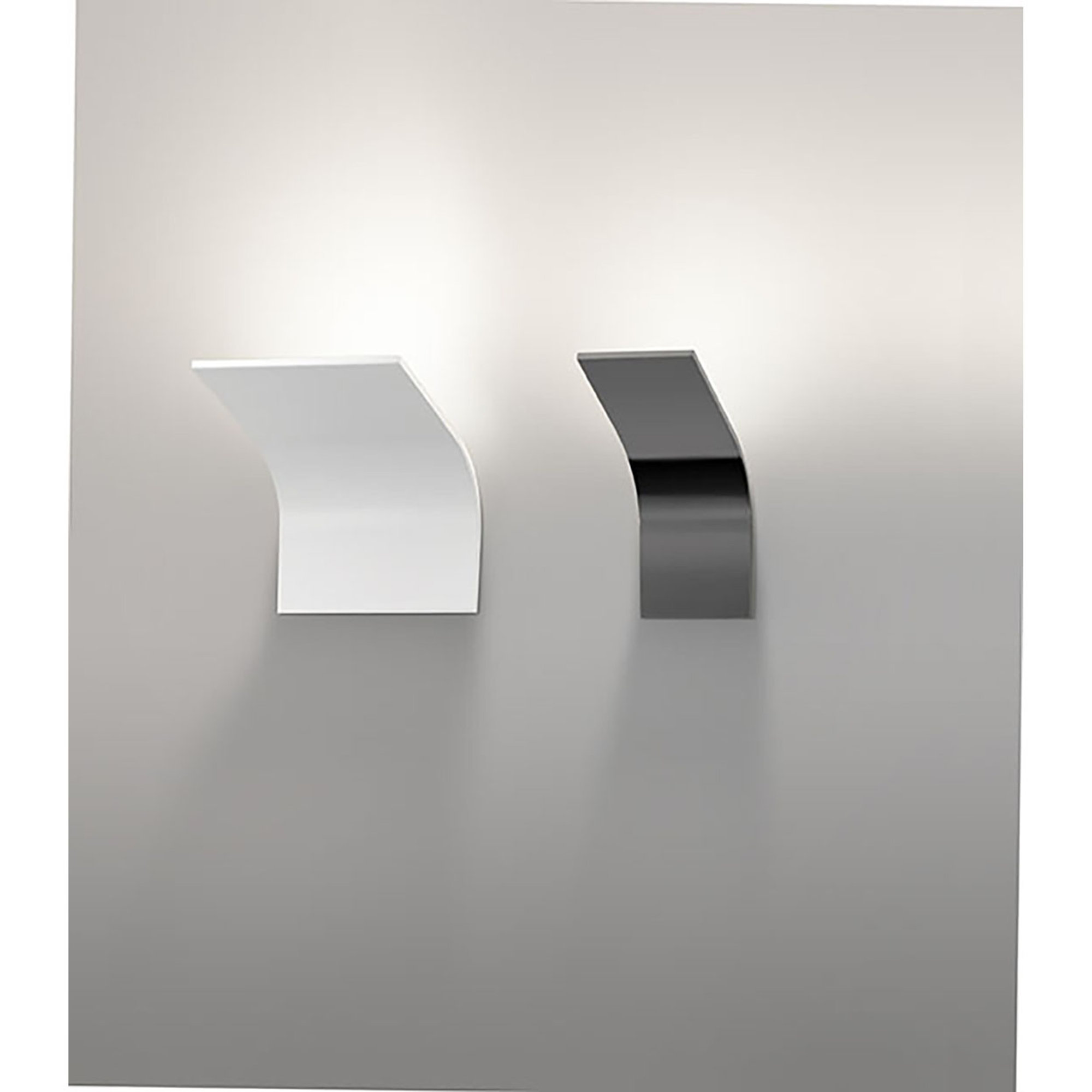 App - Applique a luce indiretta finitura bianco - 2 luci Panzeri luce vista2
