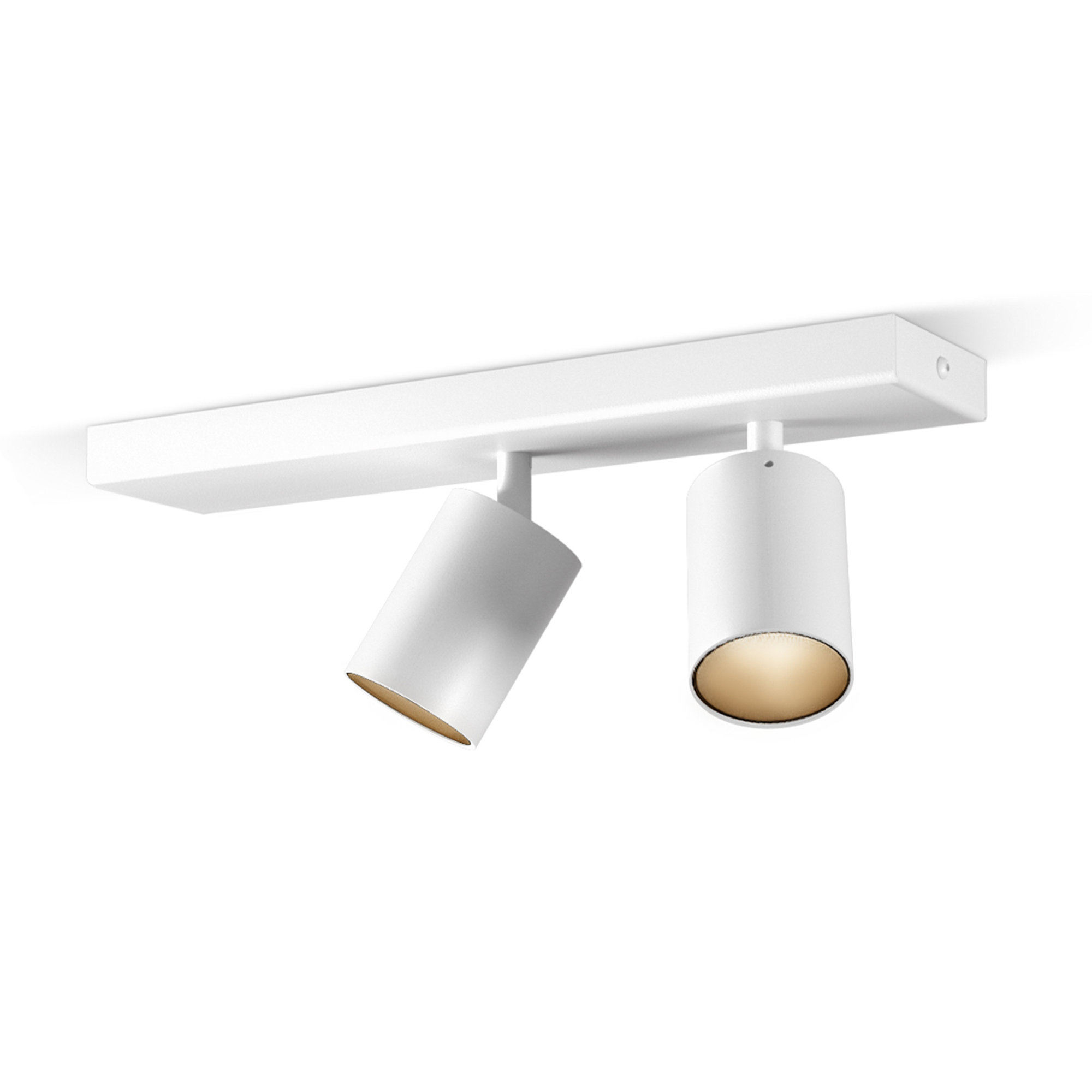 Carl2 - faretto multiplo orientabile - bianco Panzeri luce vista0