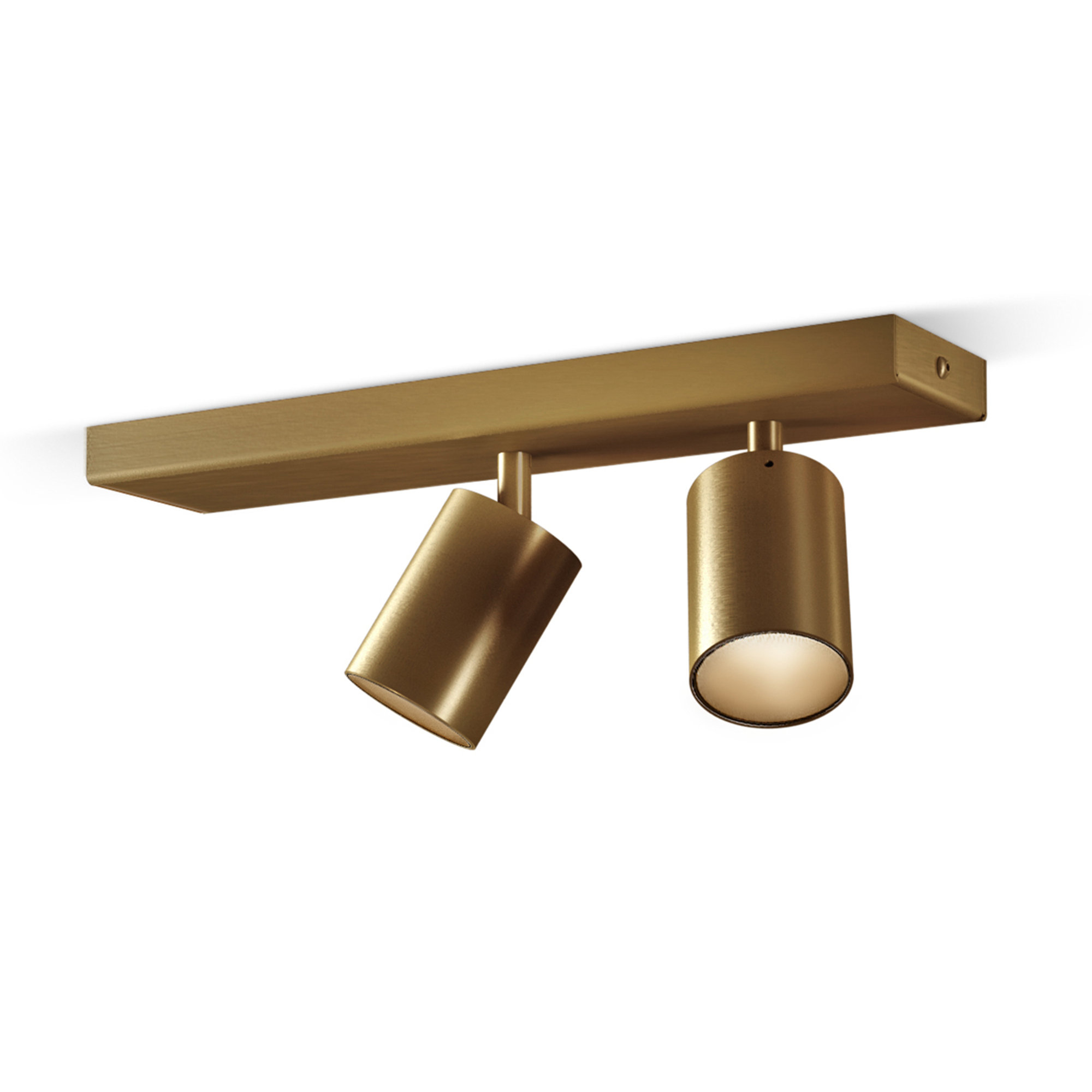 Carl2 - faretto multiplo orientabile - bronzo Panzeri luce vista0