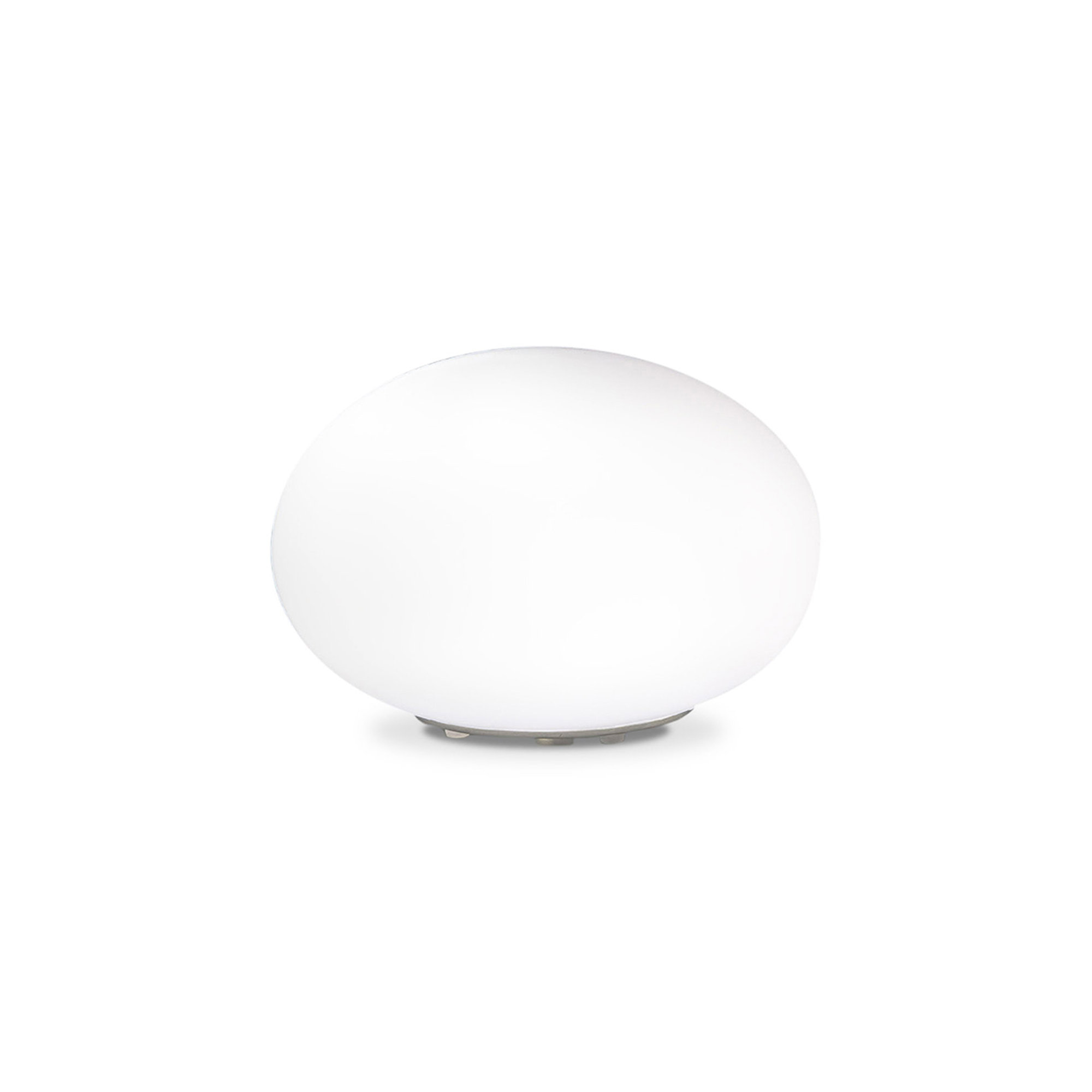 Gilbert - lampada da tavolo circolare - 22 cm - bianco - ON/OFF Panzeri luce vista0