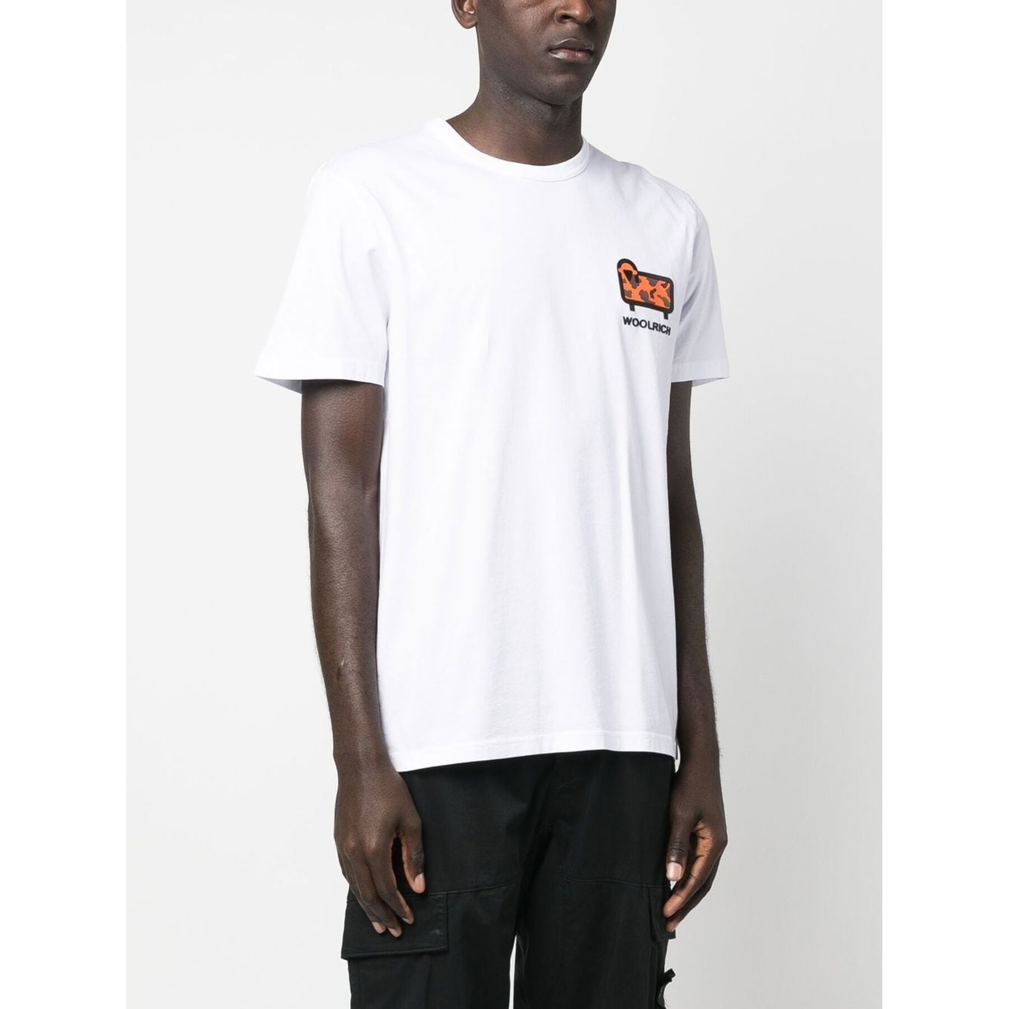 T-Shirt Schaf Camouflage Woolrich vista0