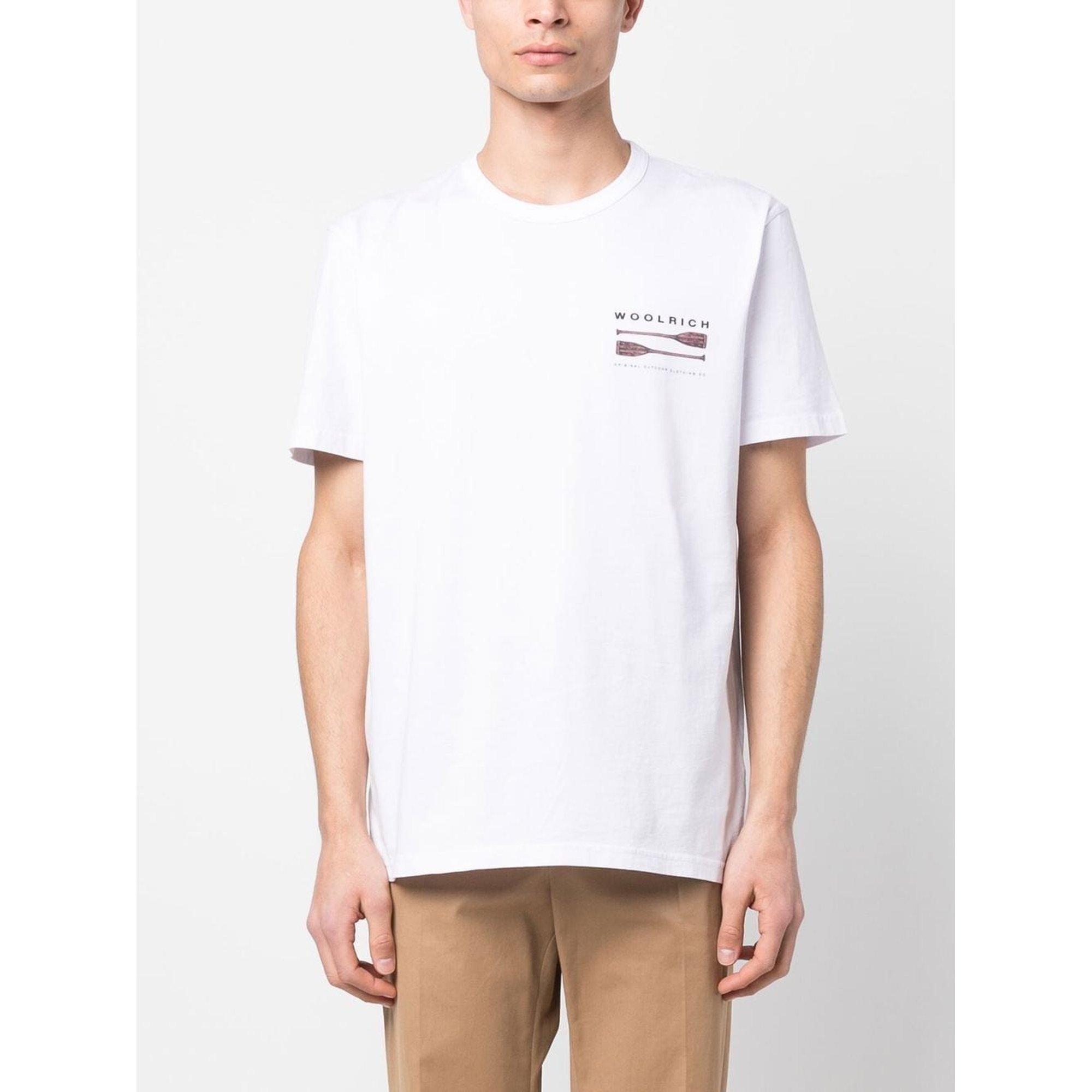 T-Shirt am See Woolrich vista0