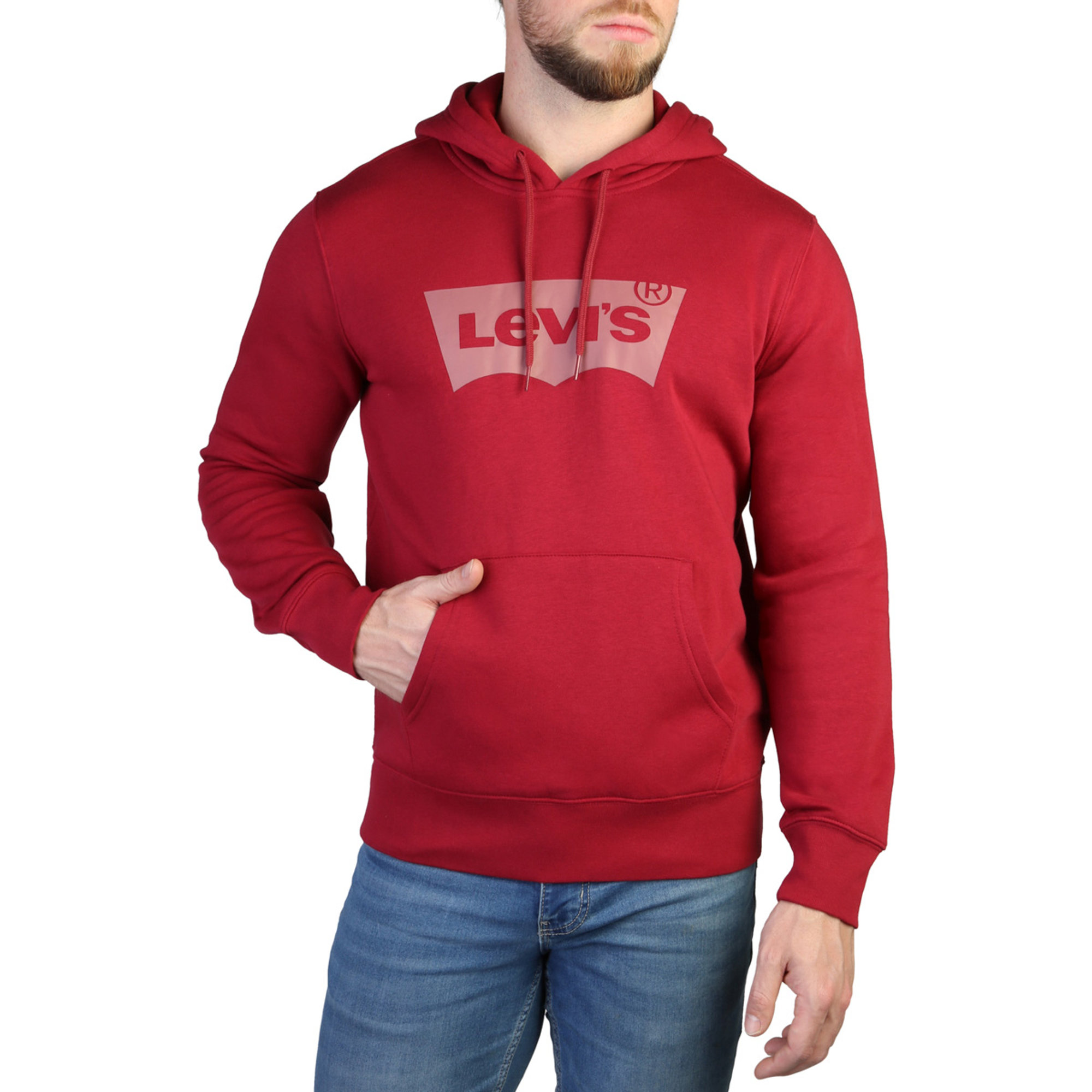 Felpa Rossa Uomo Levi's vista0