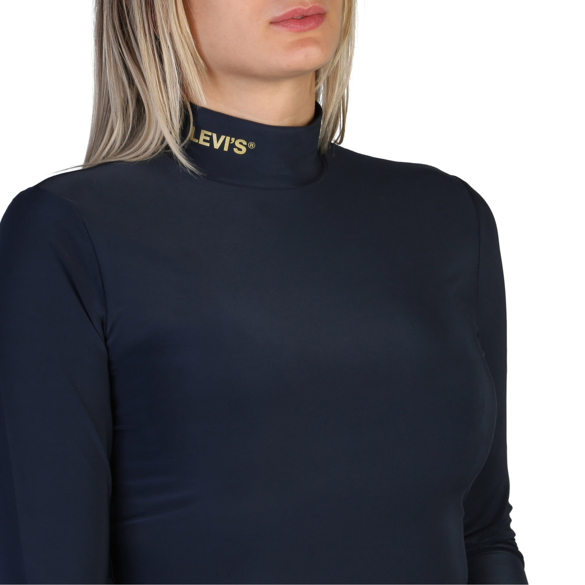 Maglia Blu Donna Levi's vista2