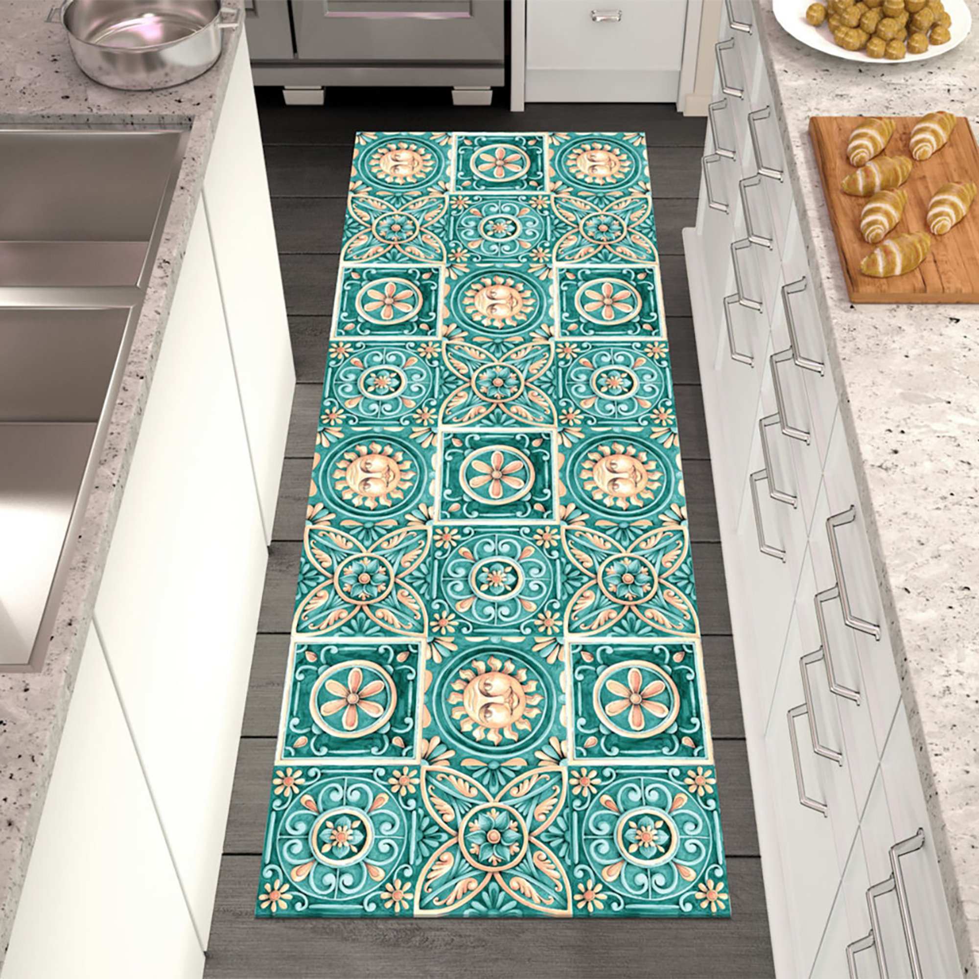 Tapis vinyle MAIOLICA 5 TFT Home vista1