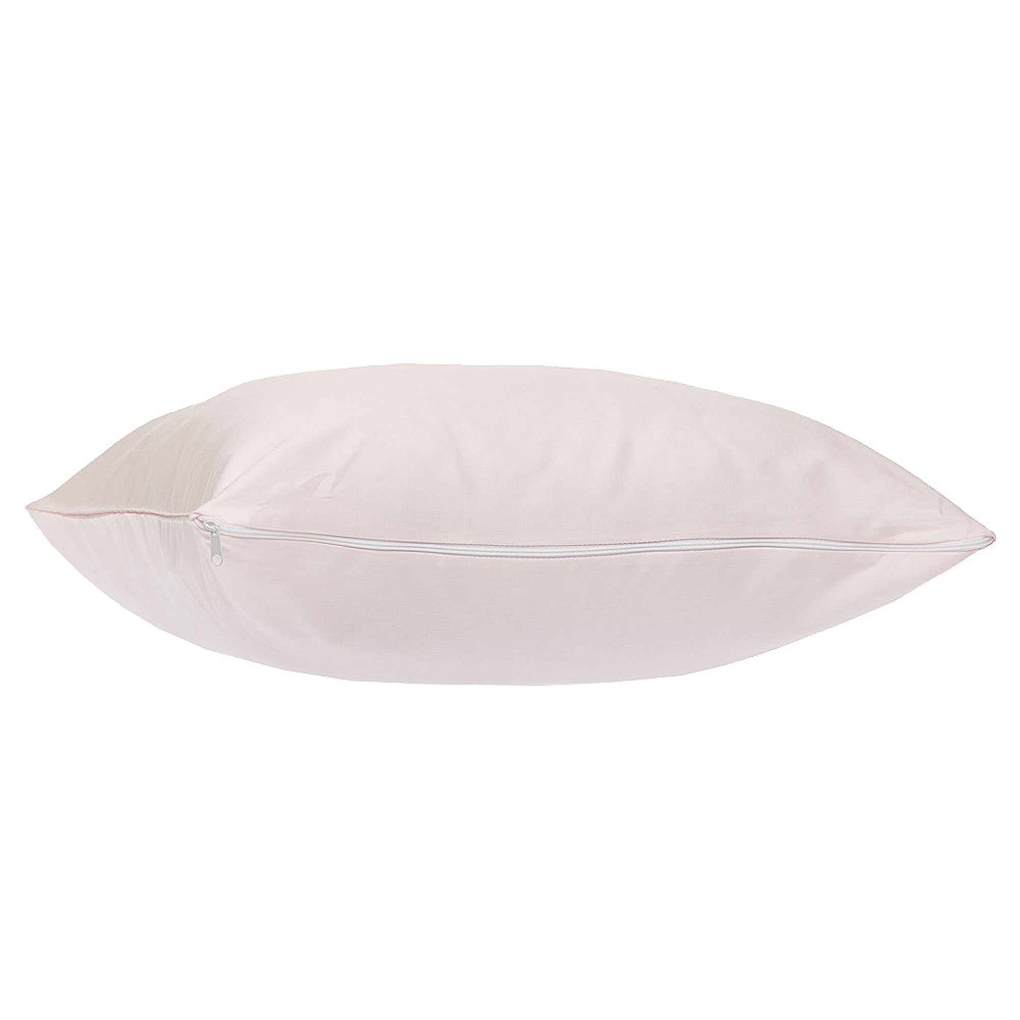 Cuscino con zip 50x50, rosa 392C I Rasi di Novilunio vista1