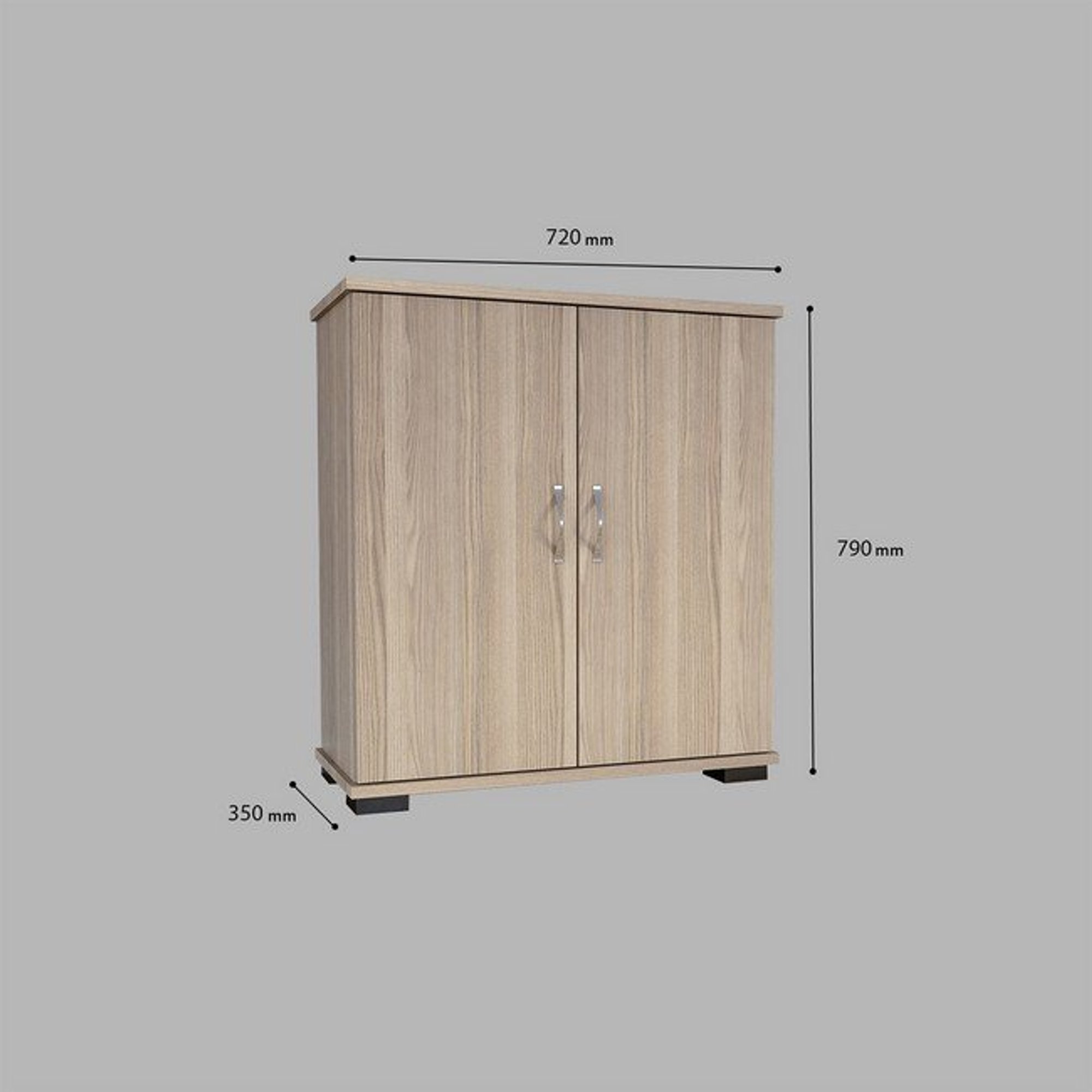 Salvador - Meuble Polyvalent - Cordoue - 72 x 35 x 79cm Magazzino Obsoleto vista4