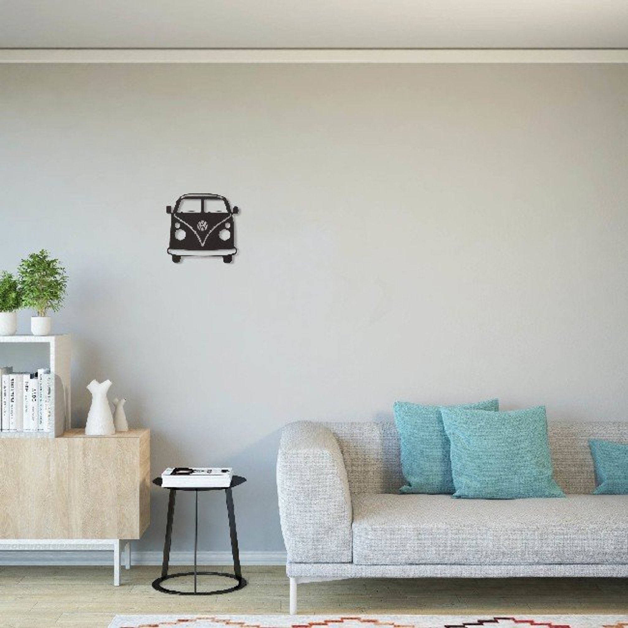 Decoración de pared de mini furgoneta Homemania Living vista2