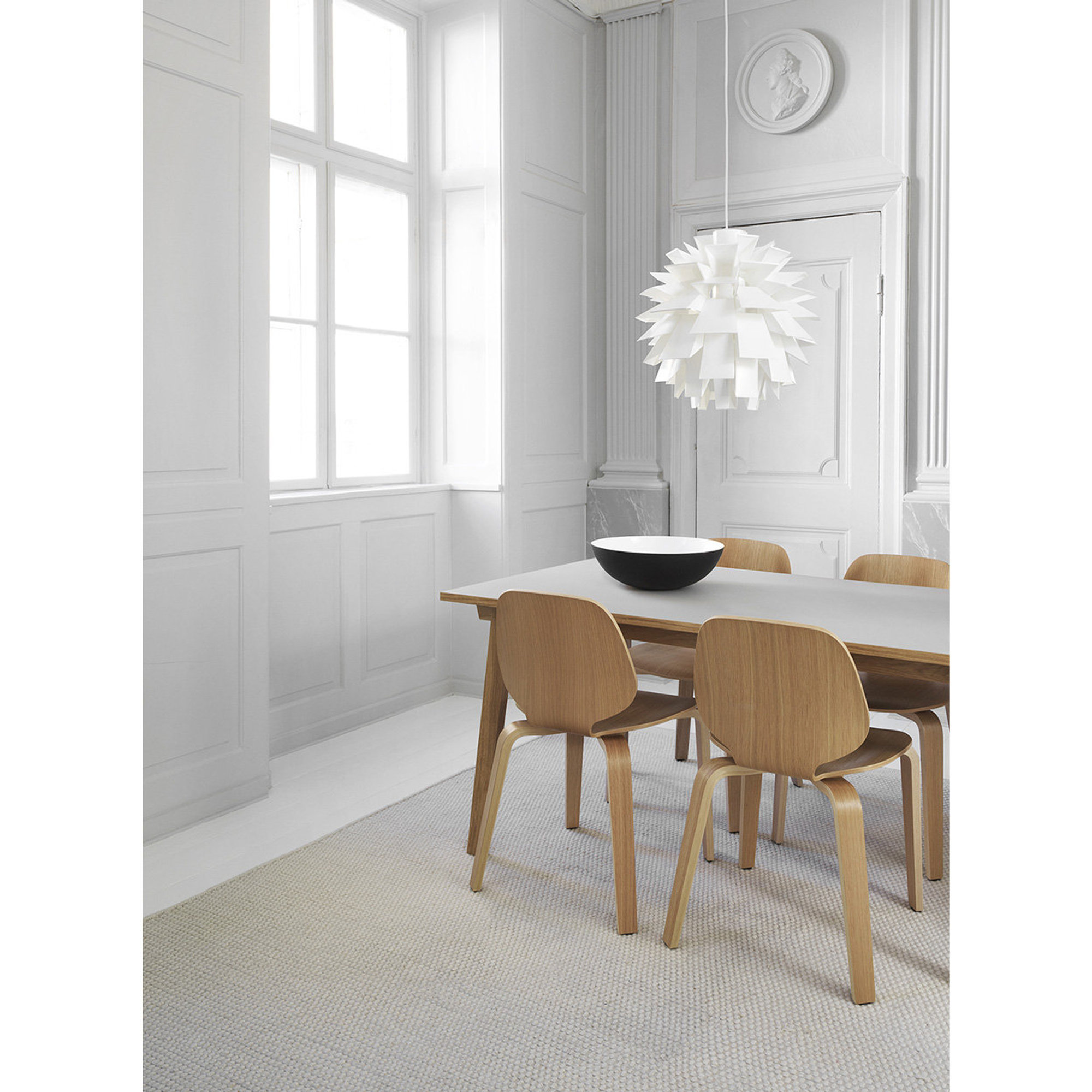 Simon Karkov - Lámpara Norm 69 XL, color: blanco Normann Copenhagen vista1