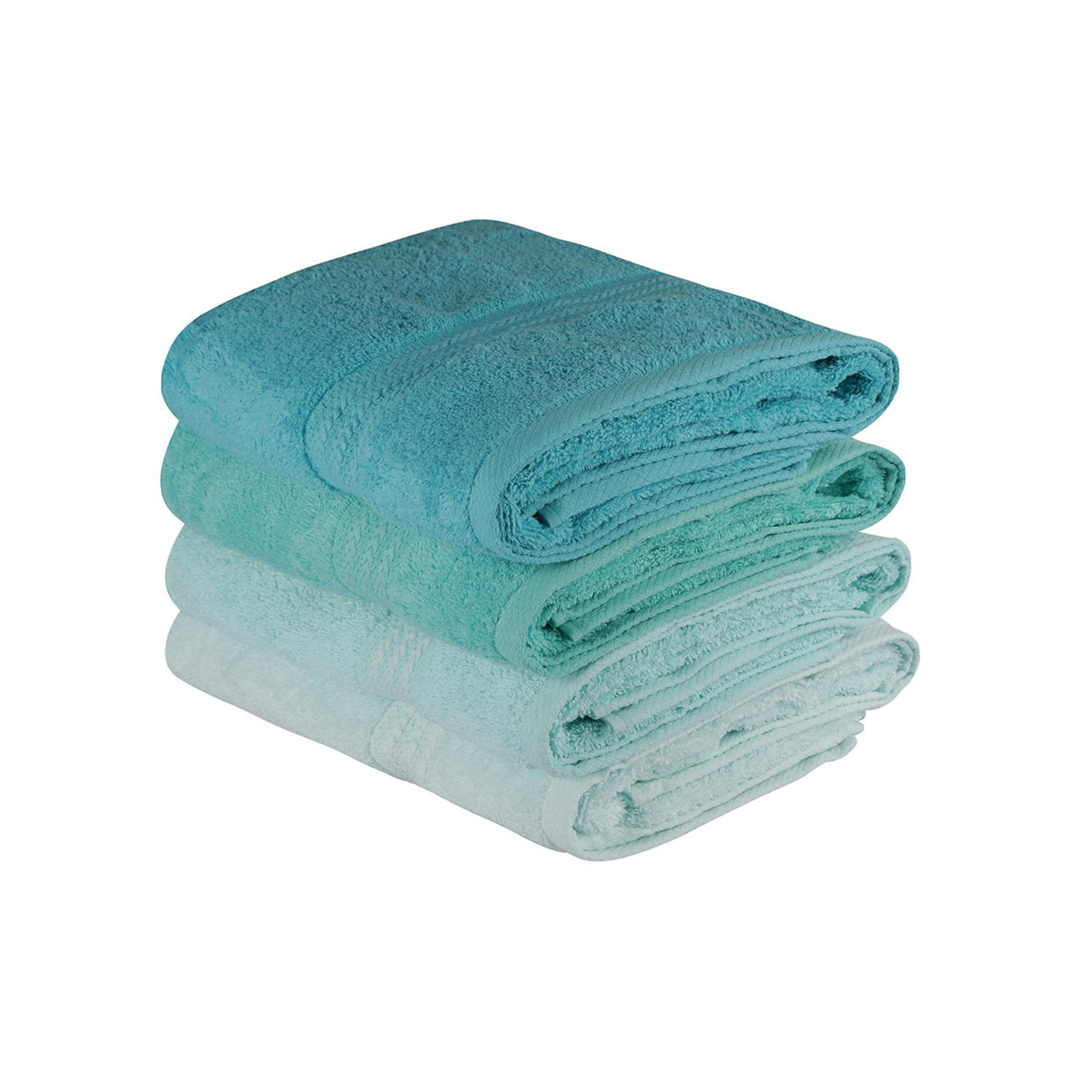 Rainbow - Water Greenbath Towel Set (4 pieces) Colorful vista1