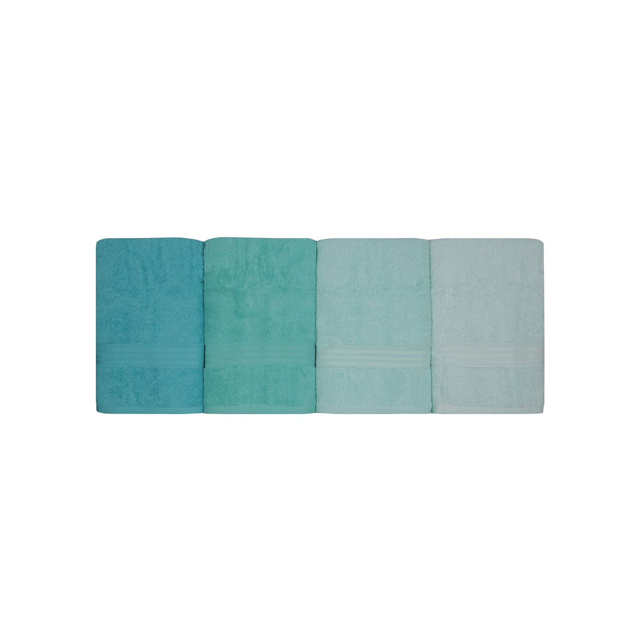 Rainbow - Water Greenbath Towel Set (4 pieces) Colorful vista3