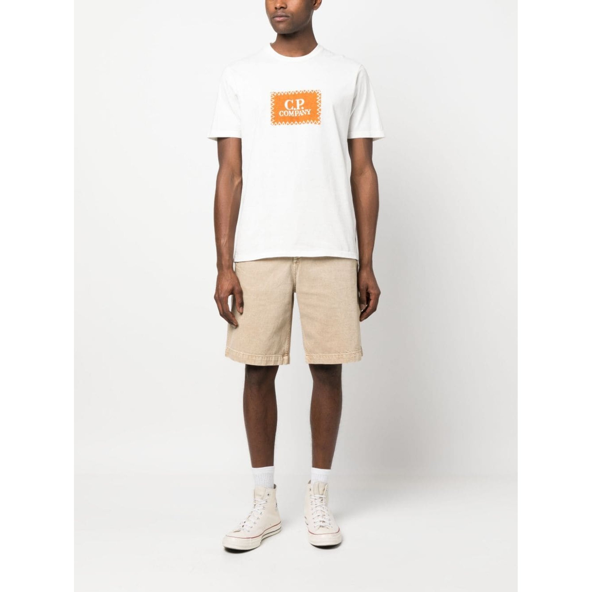 T-shirt à logo CP Company vista2