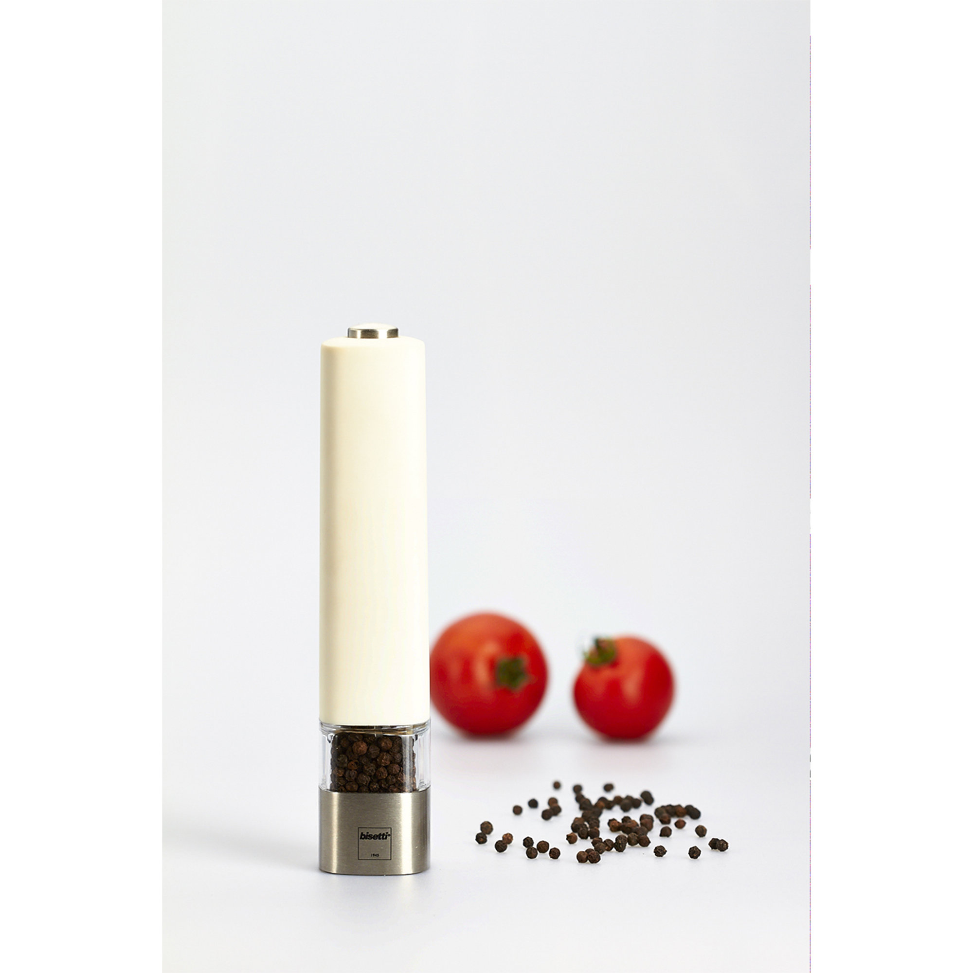 Macina sale elettrico - colore bianco Bisetti vista1