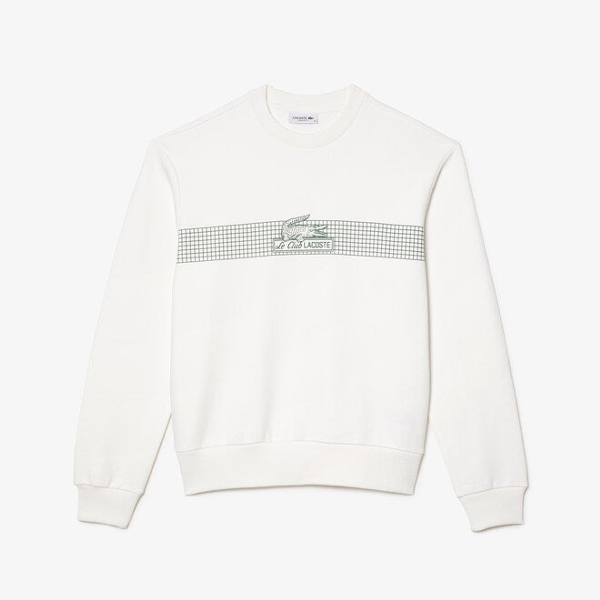 Sweat Lacoste L!ve Blanc Femme Lacoste vista0