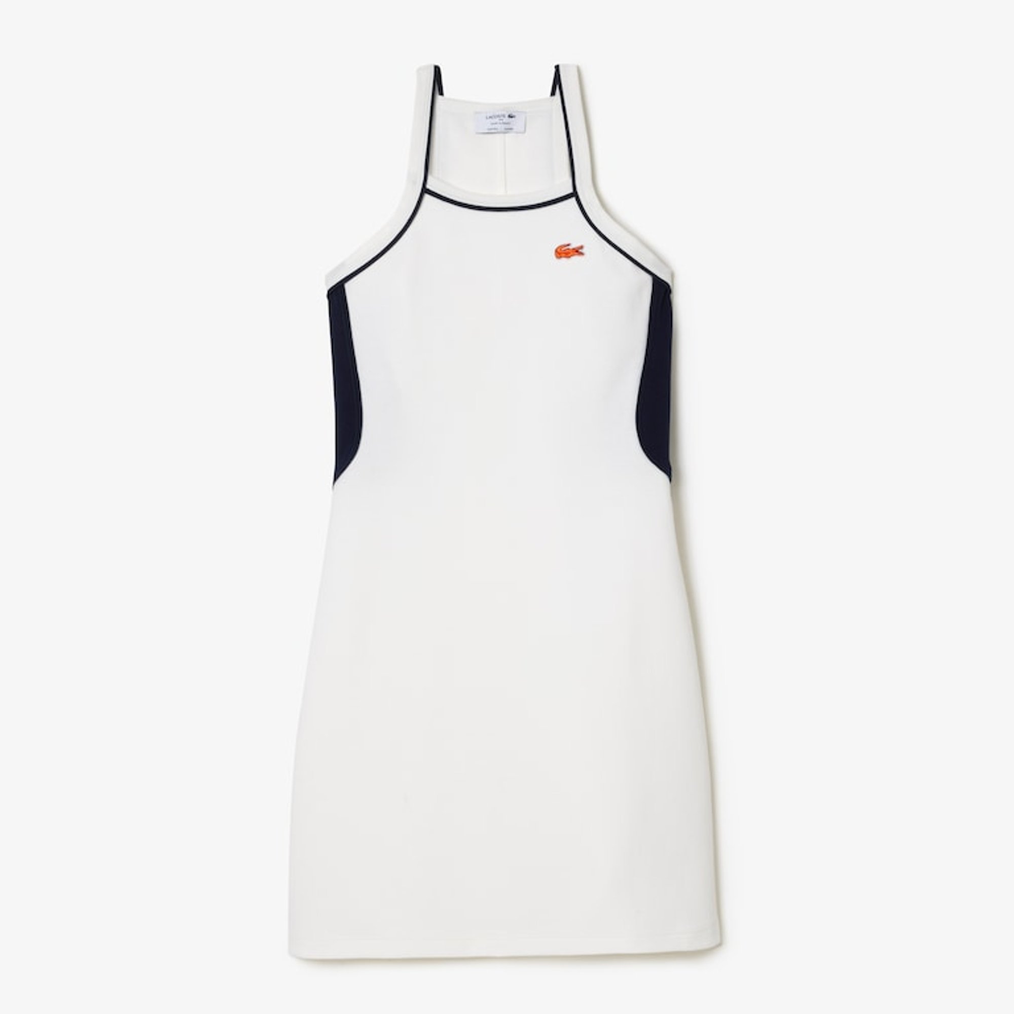 Lacoste L!ve Abitino Bianco Donna Lacoste vista3