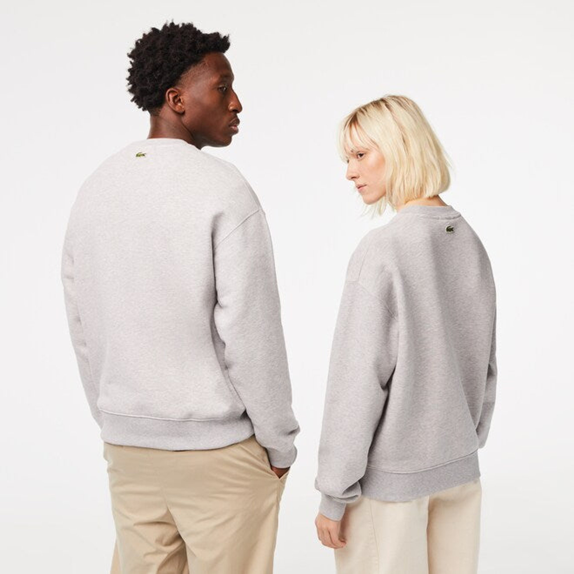 Lacoste L!ve Sweatshirt Grau Herren Lacoste vista3