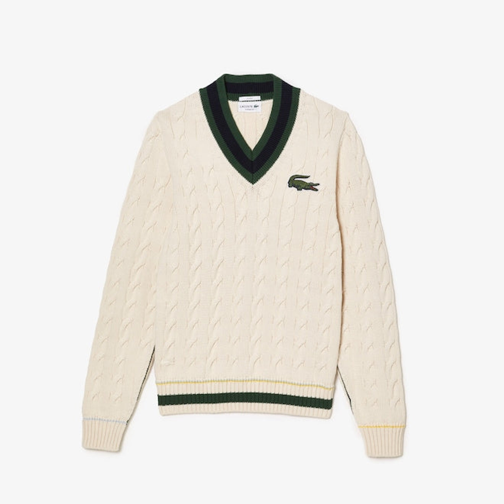 Jersey Lacoste L!ve Hombre Blanco Lacoste vista0