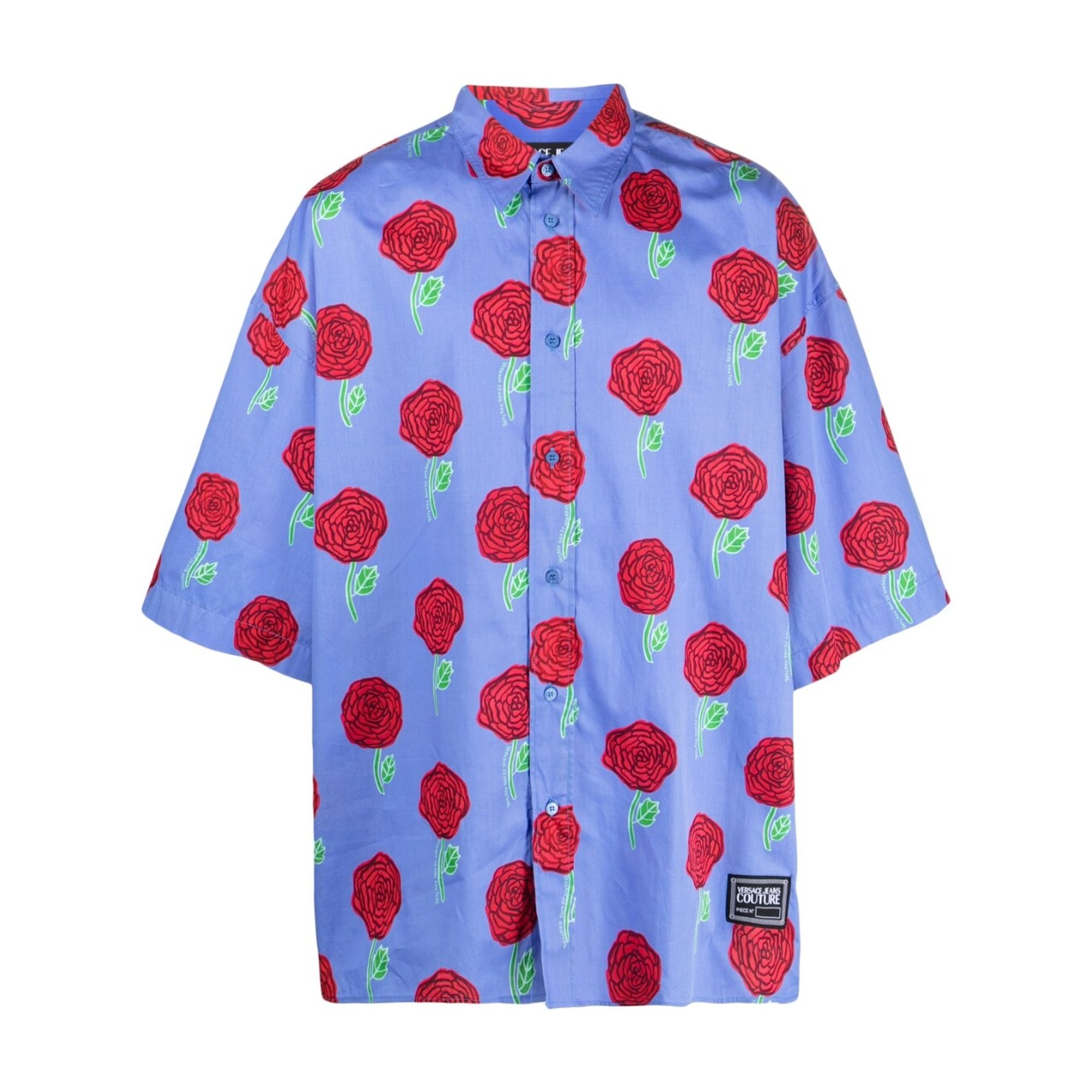 o Chemises Roses Versace Jeans Couture vista3