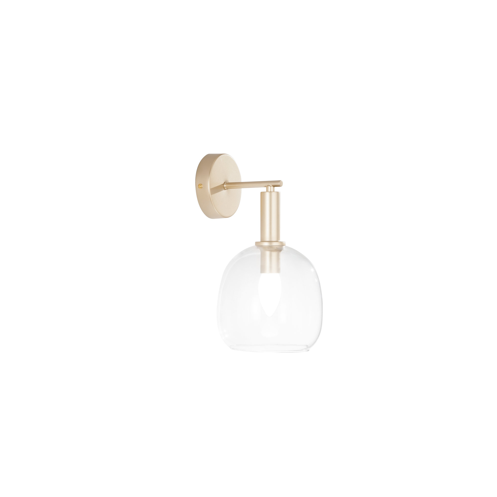 Applique Brandy op Gouden Afwerking en Geblazen Glazen Diffuser Luce Ambiente e Design vista0