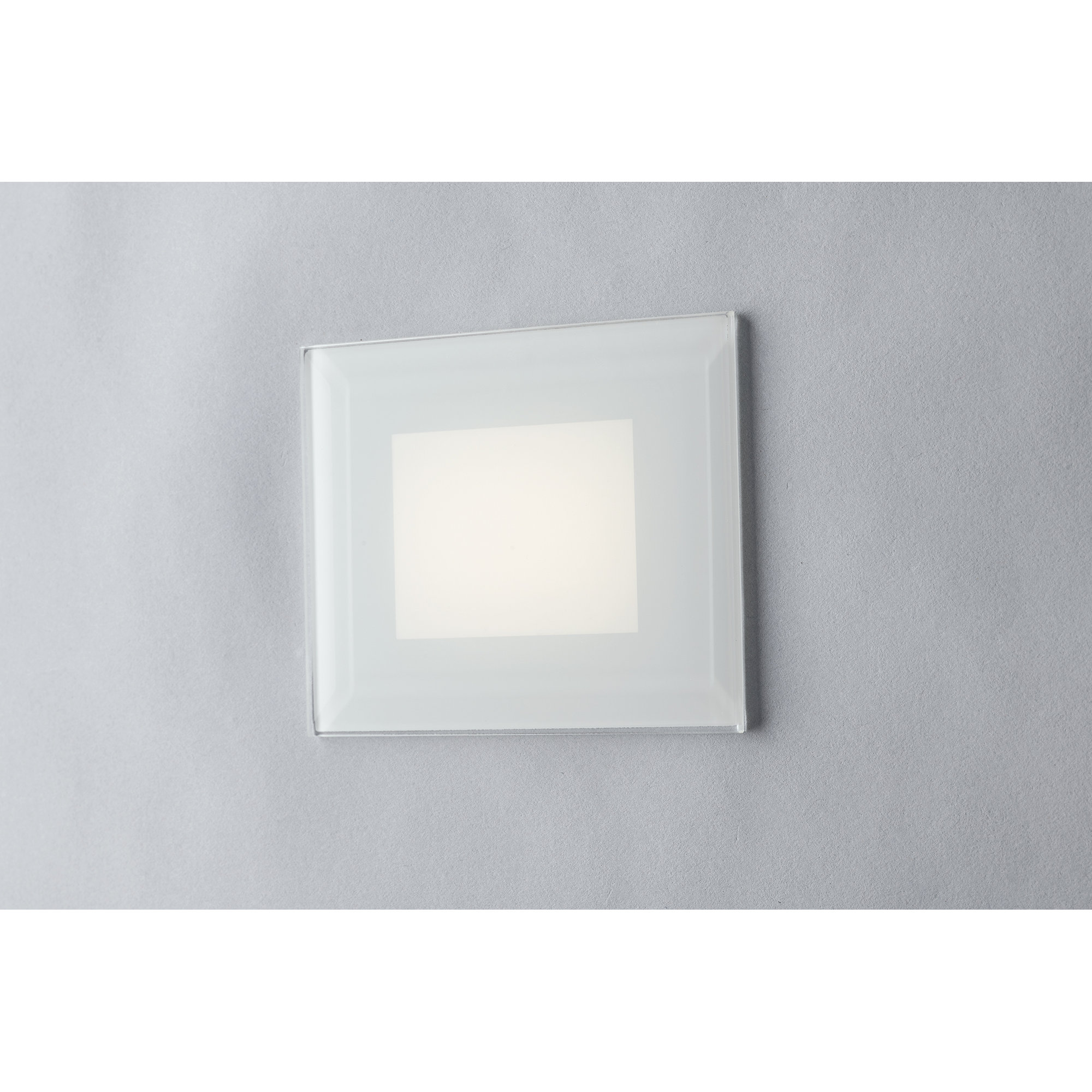 Inbouw Led Trapverlichting Slab 3w, 4000k Met Behuizing in Aansluitdoos 503. Ip65 INTEC vista1