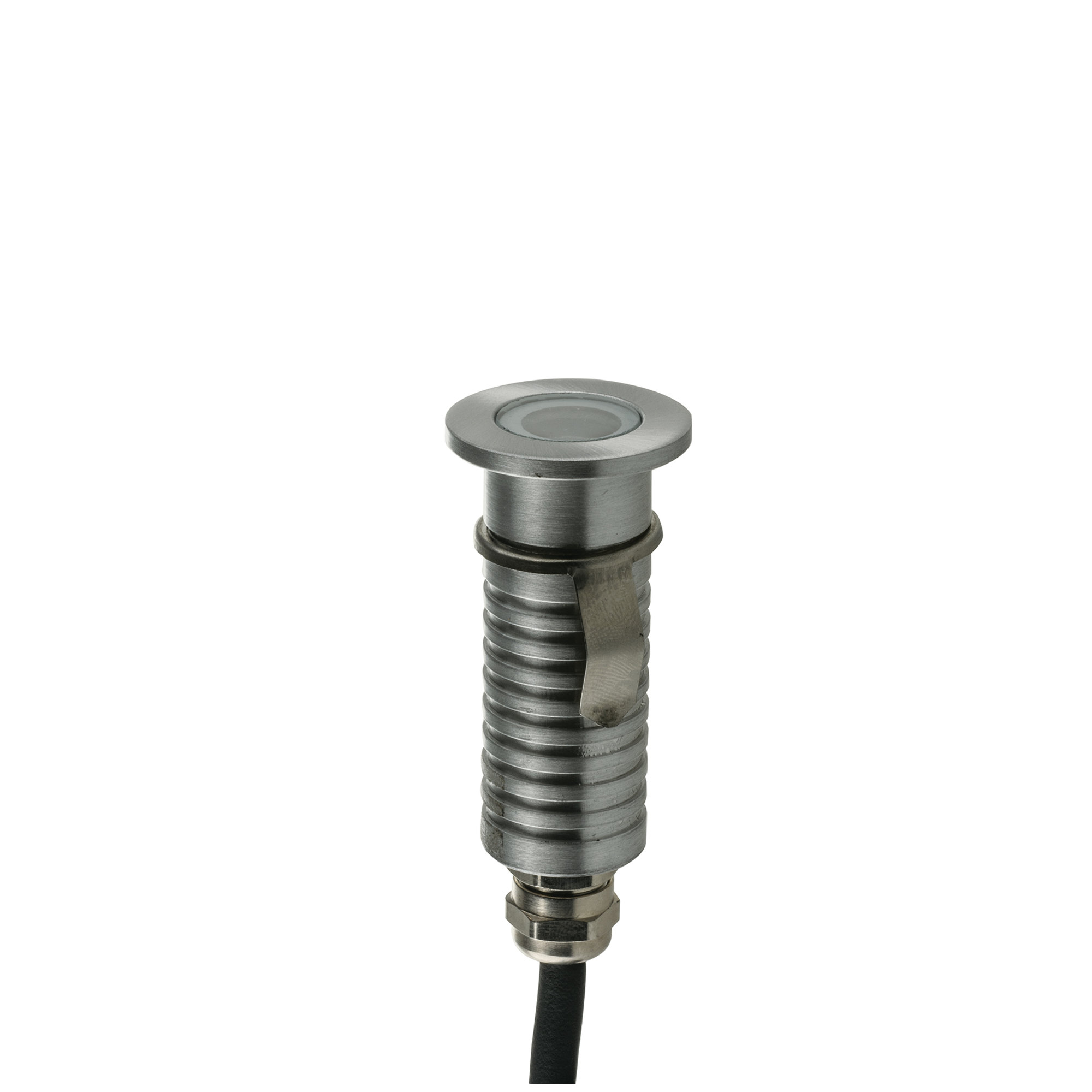 Incasso Subway Nickel in Aluminium 3 w 173 Lumen 4000k (natürliches Licht) ip67 hermetisch und wasserfest bis zu einer Tiefe von einem Meter INTEC vista0