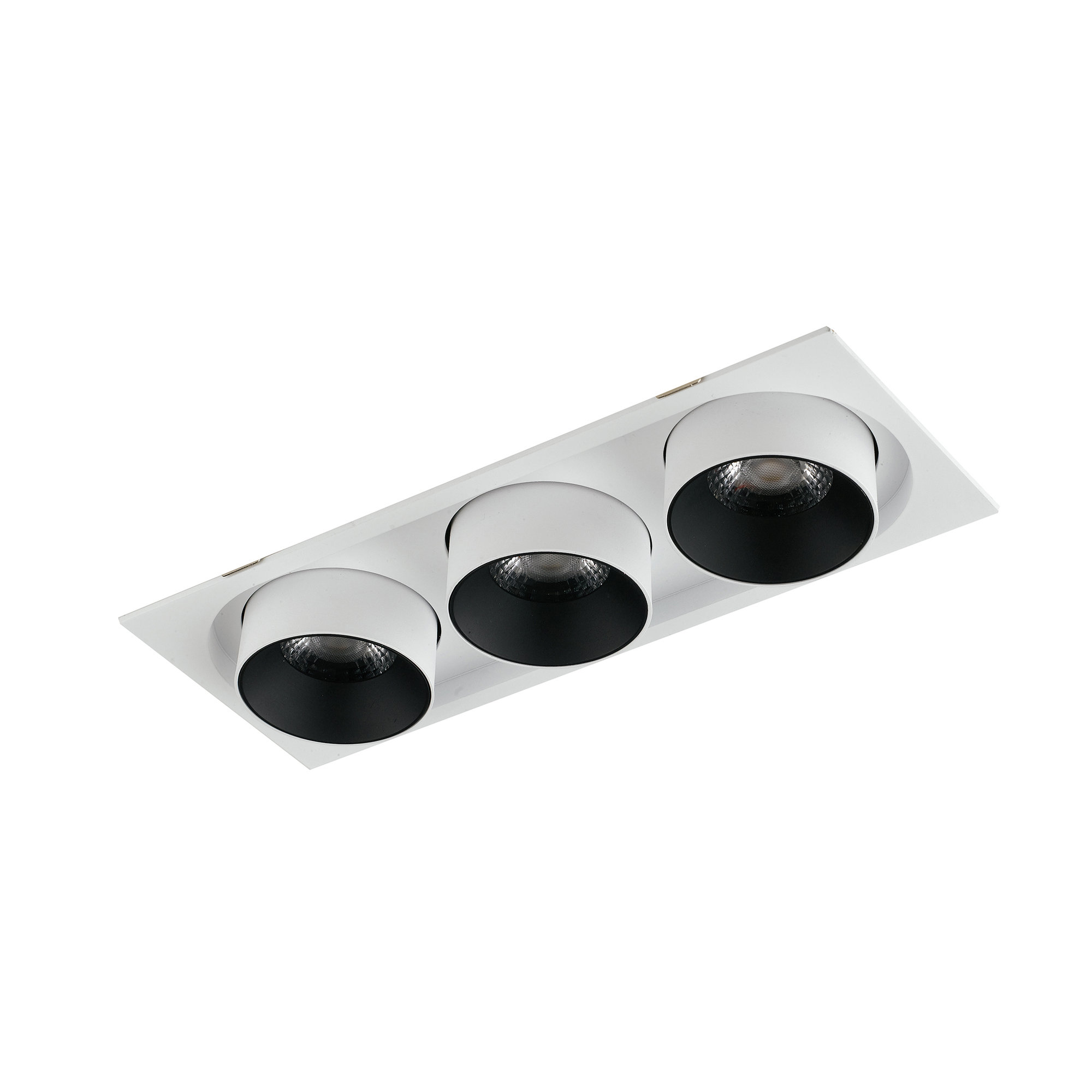 Encastré Led Outsider Blanc Mat Avec Spot et Tête Extractible et Orientable 3x30w 4000k et Naturel) INTEC vista0