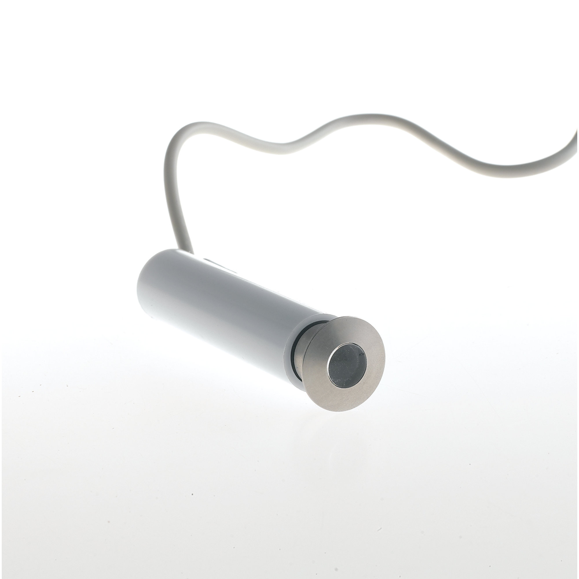 Recessed Led Barret Nickel Dc3,5v 1w 3000k (Warm light) on Resistance Up to 2000 Kg. Ip67 INTEC vista0