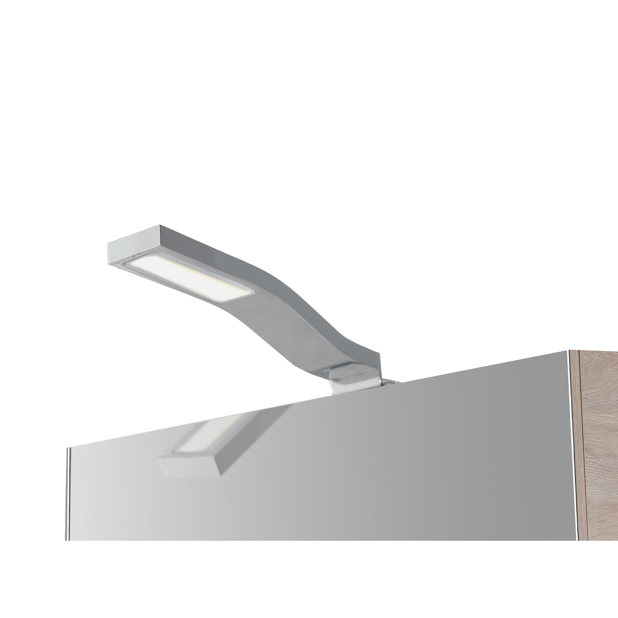 Scarabée Chrome Led Applique Murale Pour Miroir 3w 4000k et Naturel) Ip44 INTEC vista1