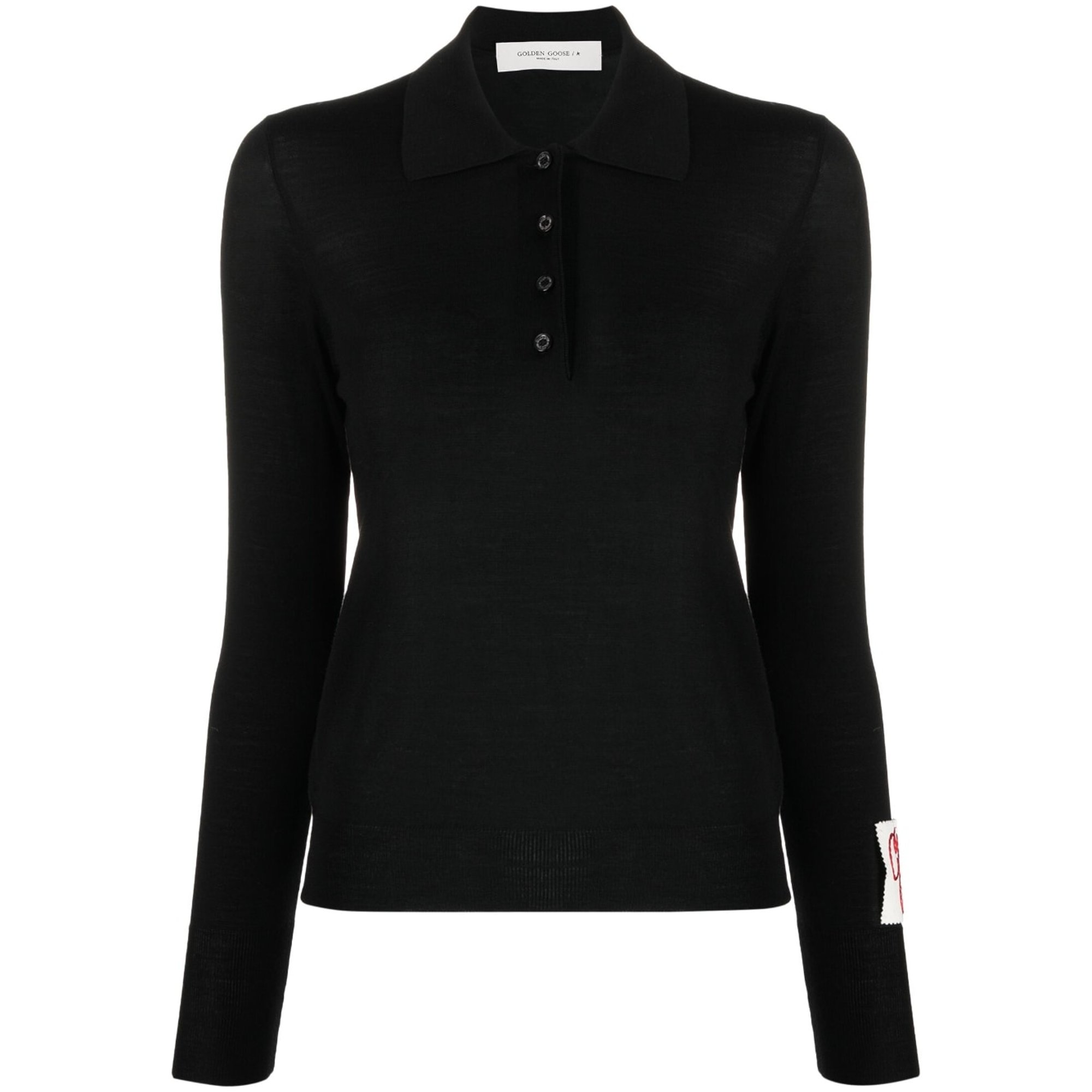 Knit Polo GOLDEN GOOSE vista0