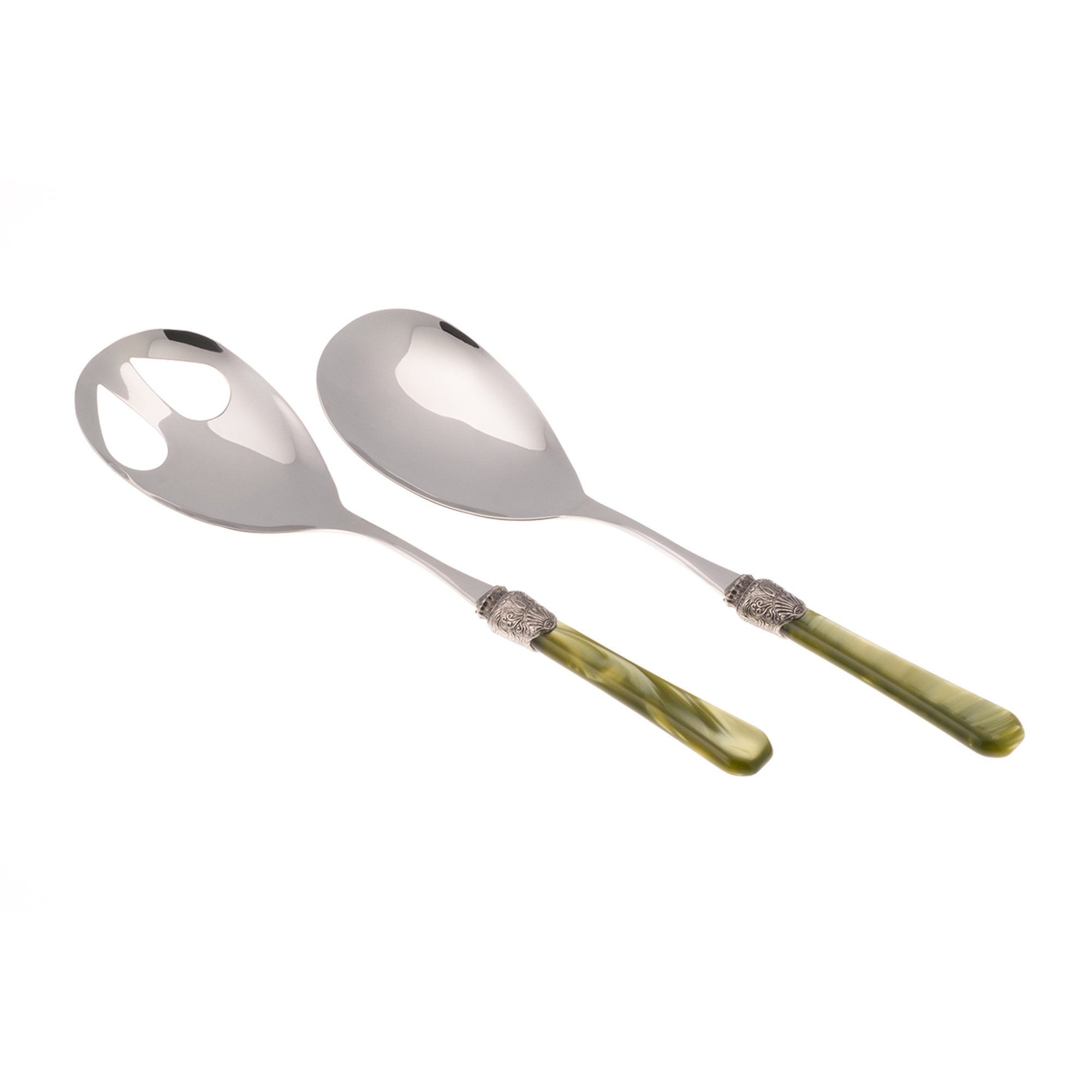 Set ensalada 2 piezas línea PENELOPE, verde Rivadossi vista0