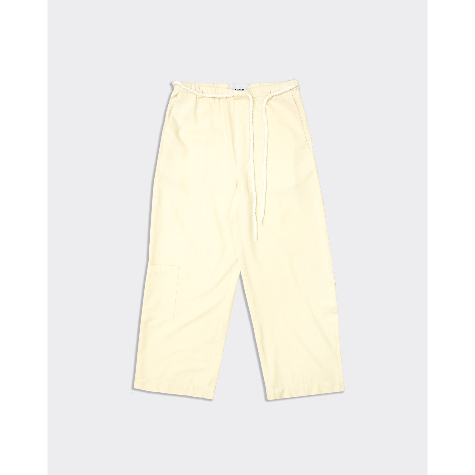 Pantalone Super Loose String Avorio Bonsai vista0