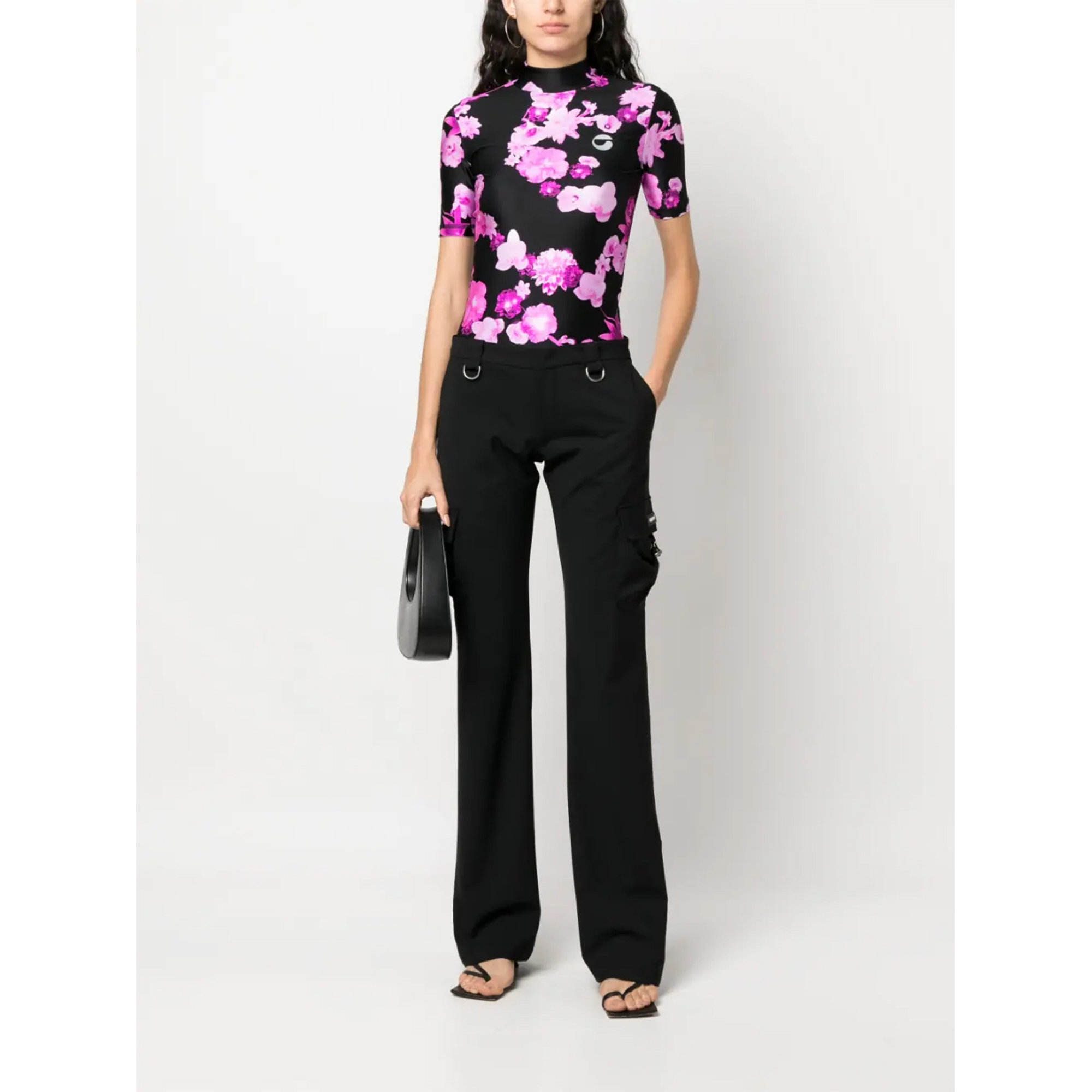 Top aderente con collo alto Coperni vista1