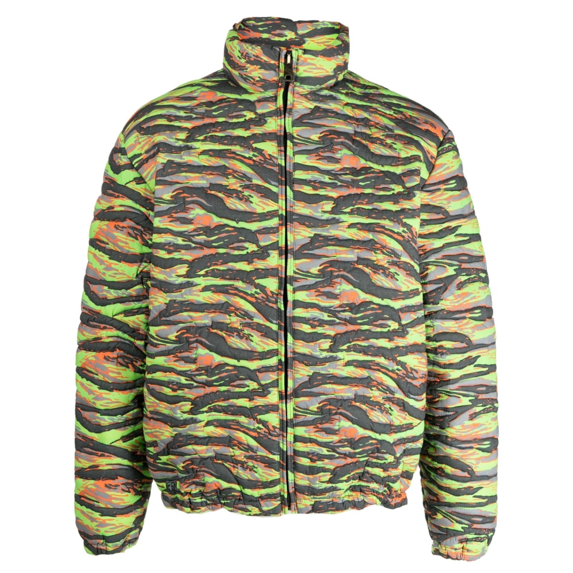 Piumino trapuntato stampato unisex in tessuto ERL vista0