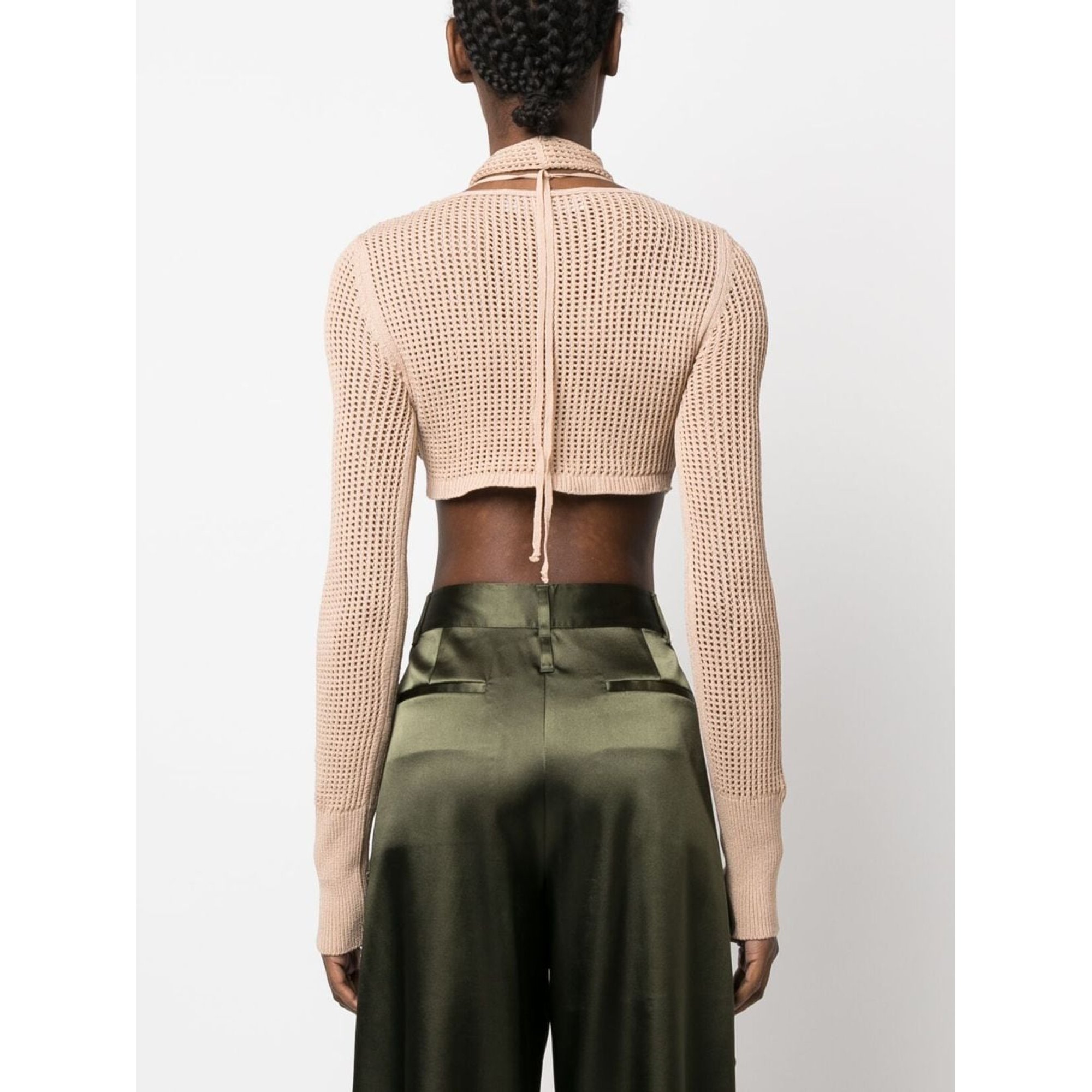 Crop Top Con Scollo ANDREADAMO vista3