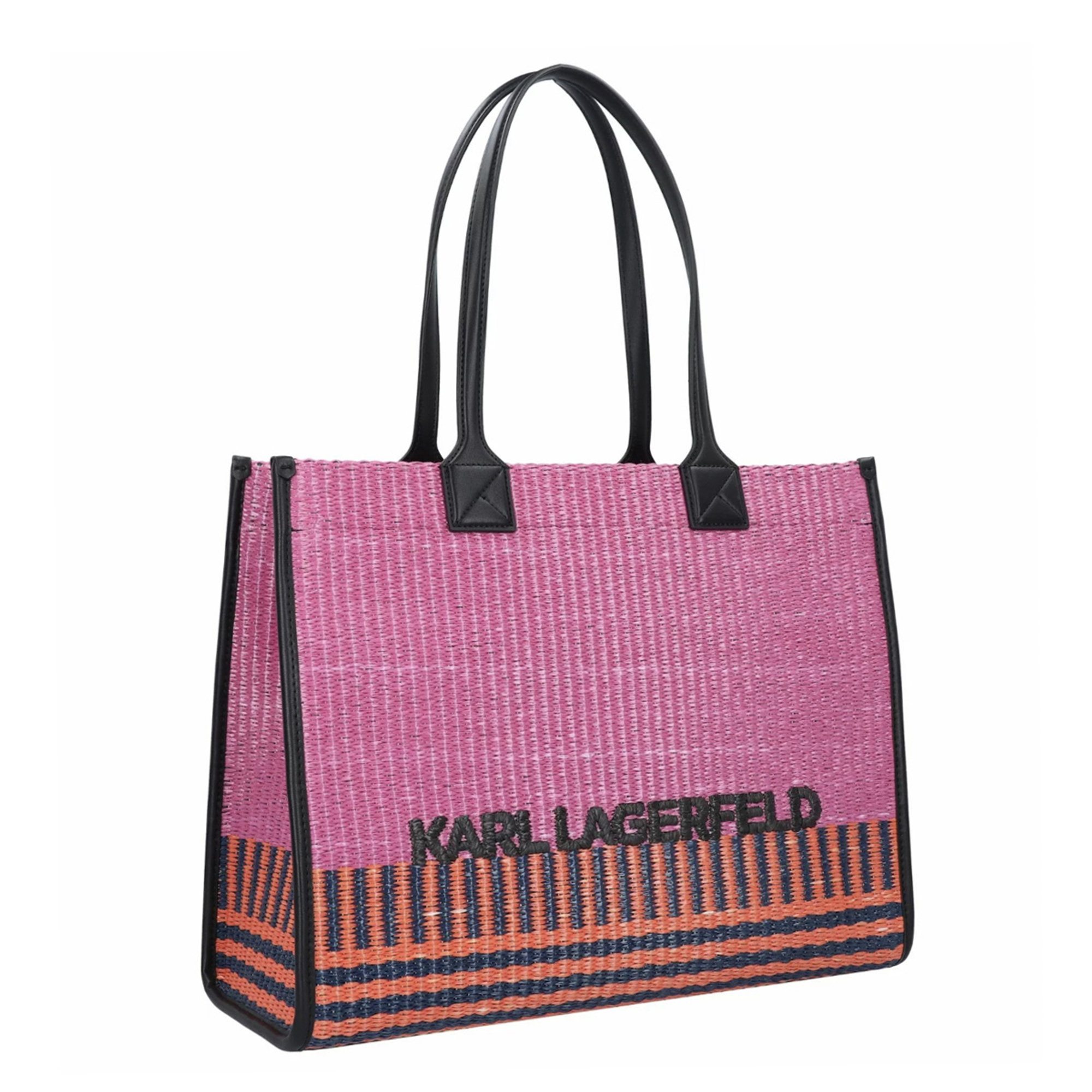 Borsa Shopping Rosa Donna Karl Lagerfeld vista1
