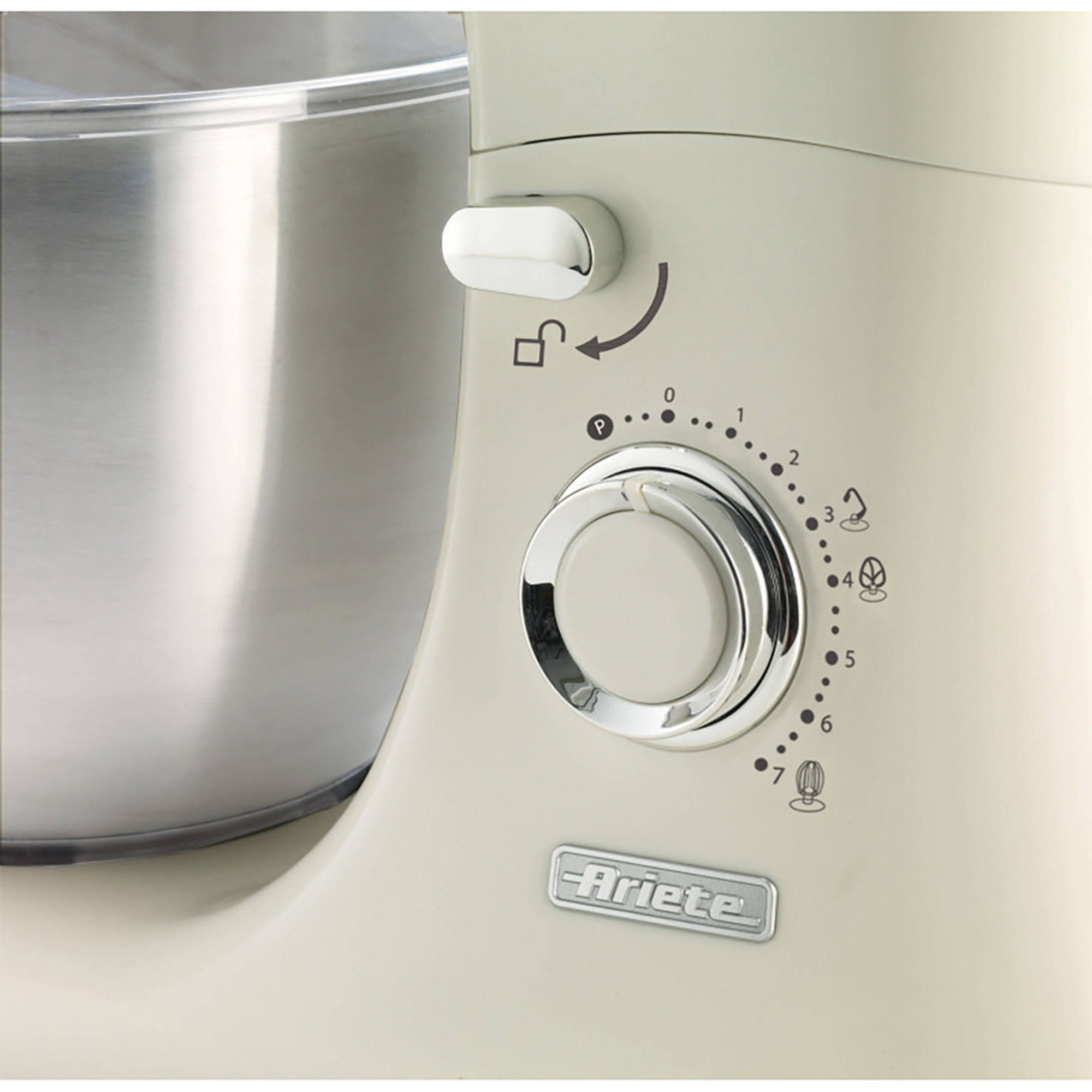 Impastatrice planetaria Vintage verde 1588/04 Ariete vista1