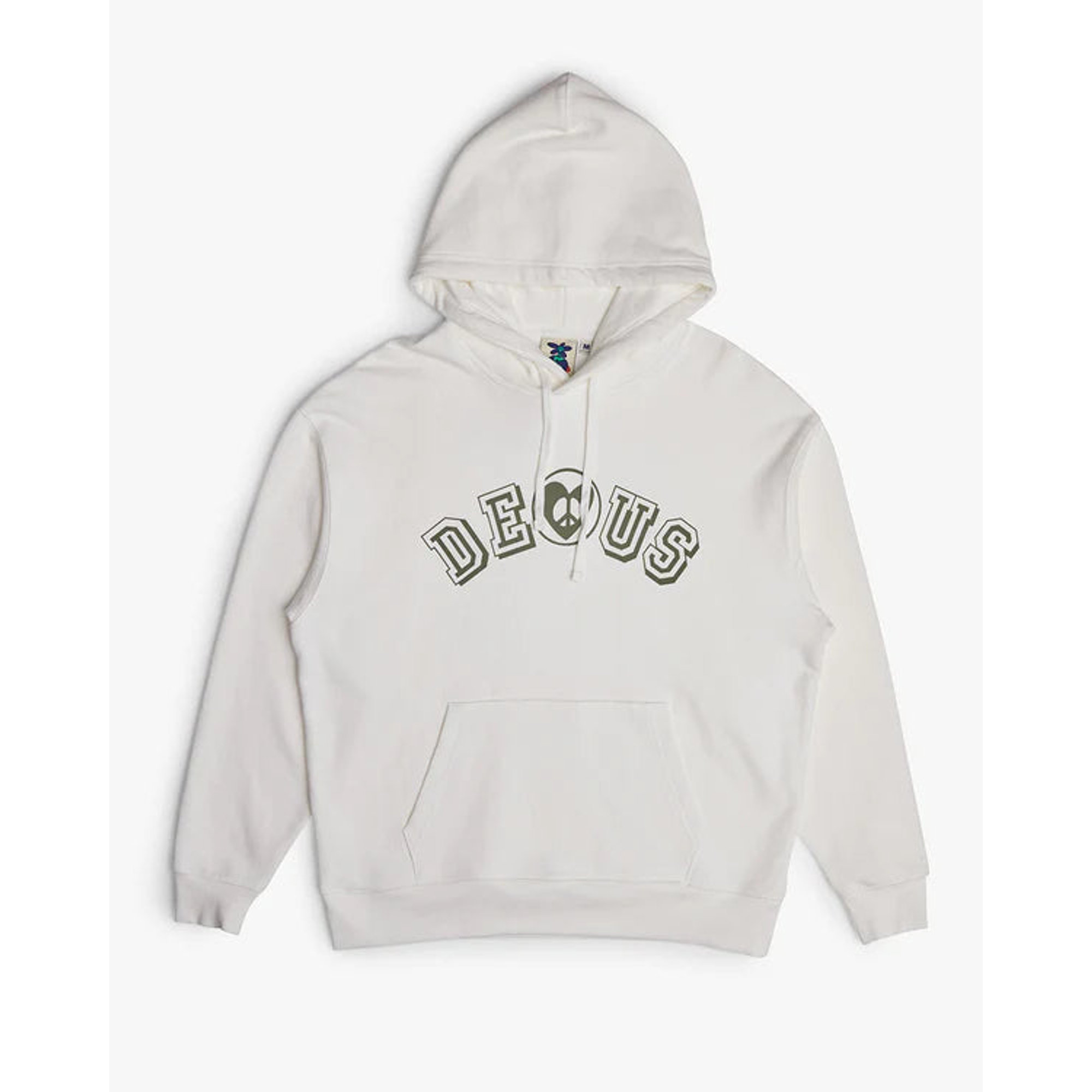 Sudadera Deus Active Listening Hombre Blanco Deus vista0