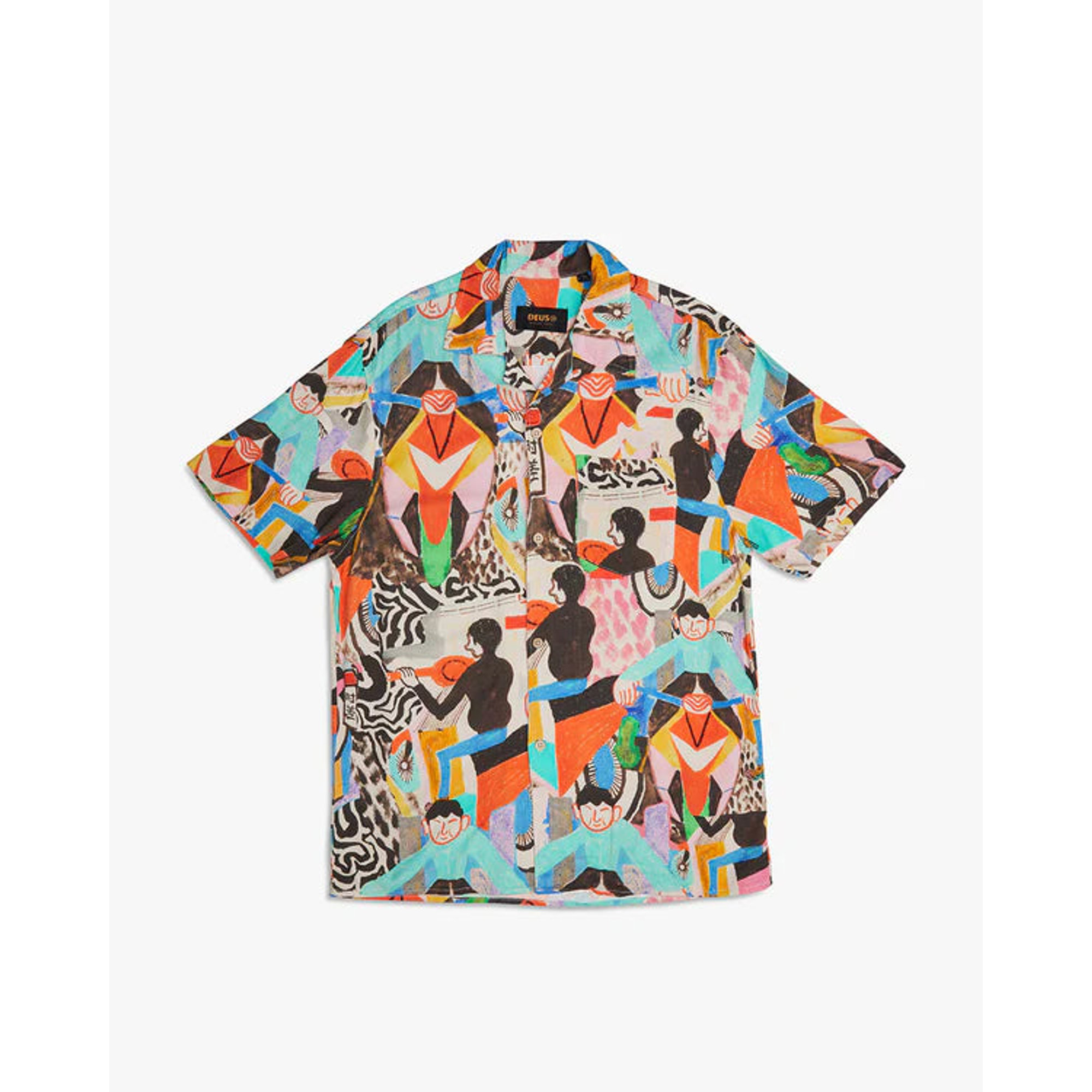 Camisa Deus Vespacific Hombre Multicolor Deus vista0