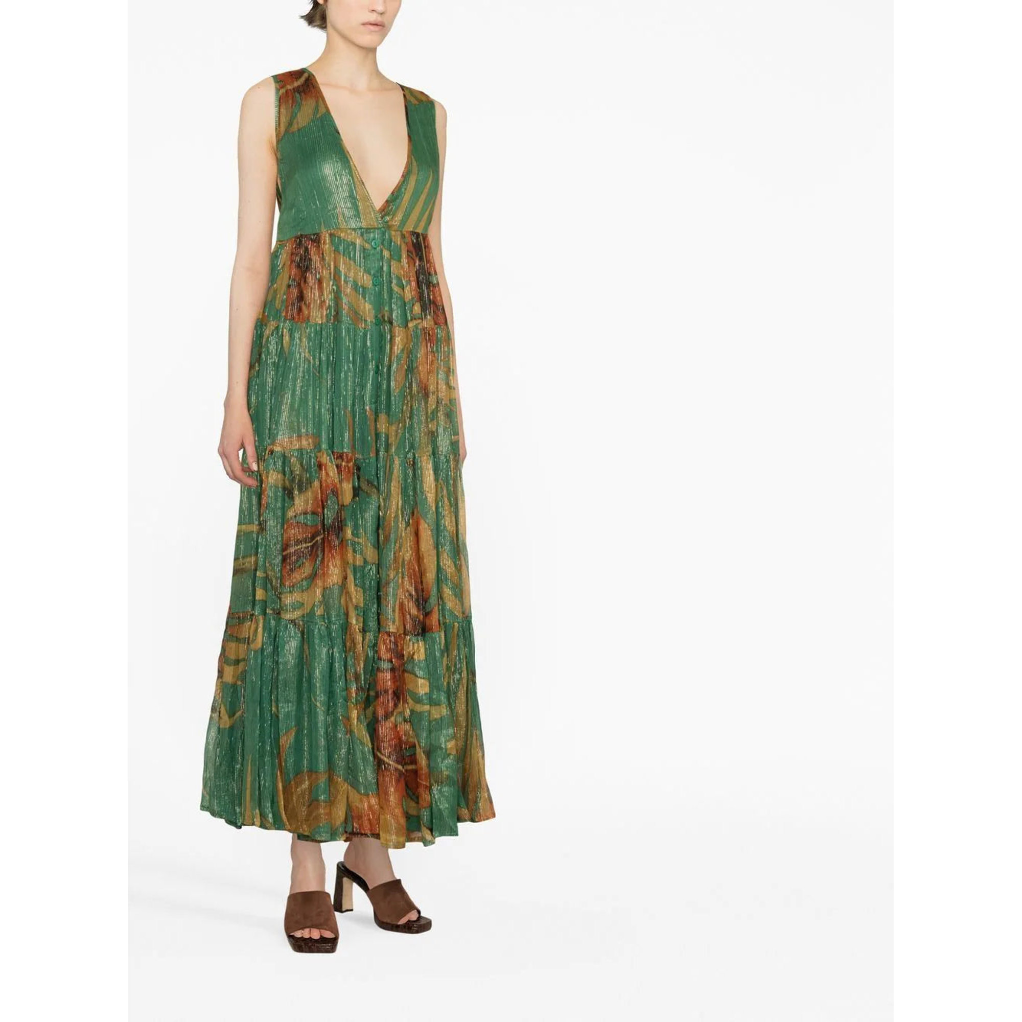 Mes Demoiselles Dress Prisca Verde Donna Mes demoiselles vista1