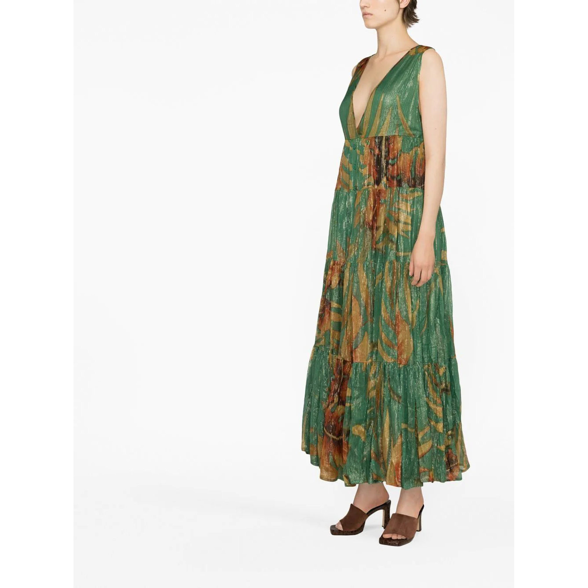 Mes Demoiselles Dress Prisca Verde Donna Mes demoiselles vista2