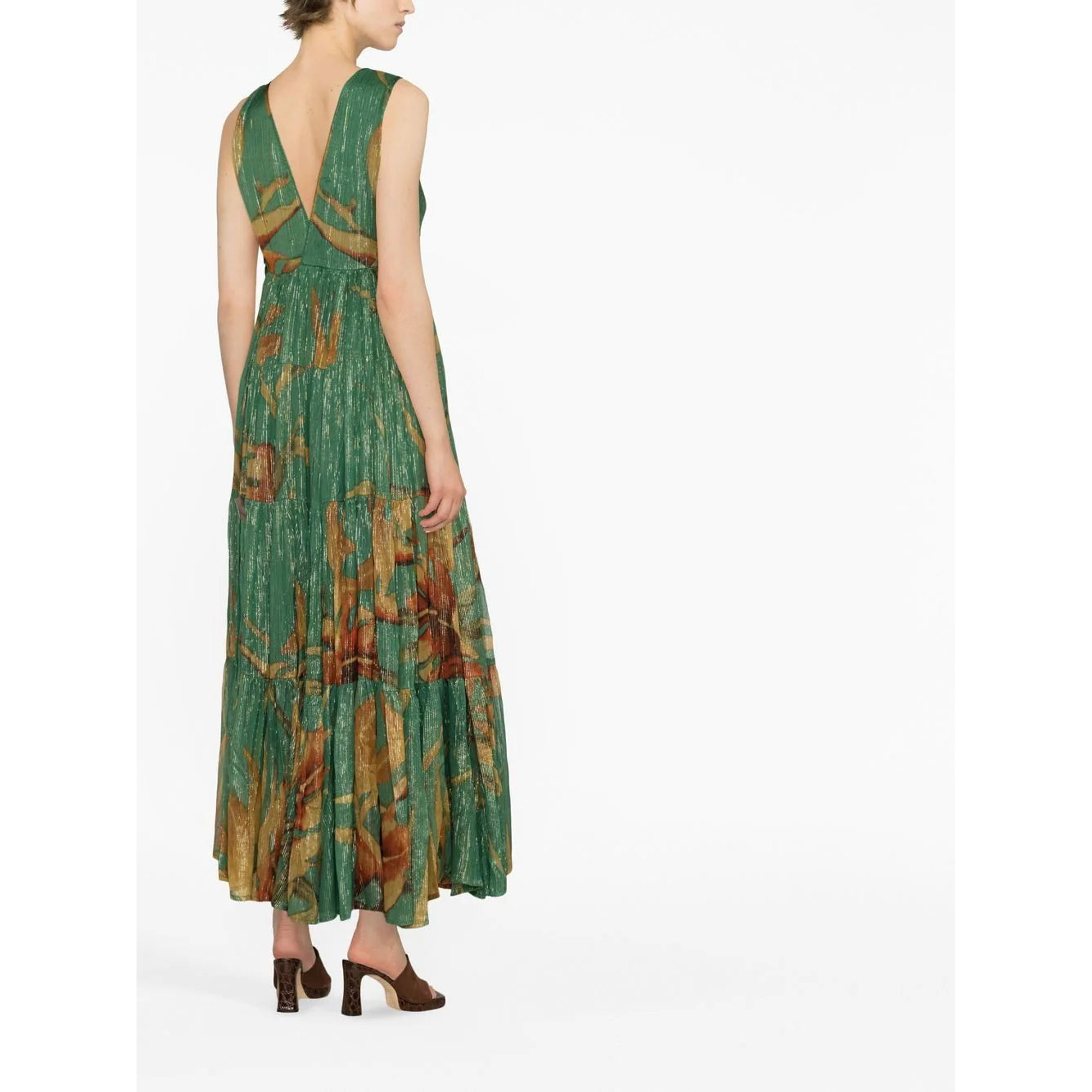 Mes Demoiselles Dress Prisca Verde Donna Mes demoiselles vista3
