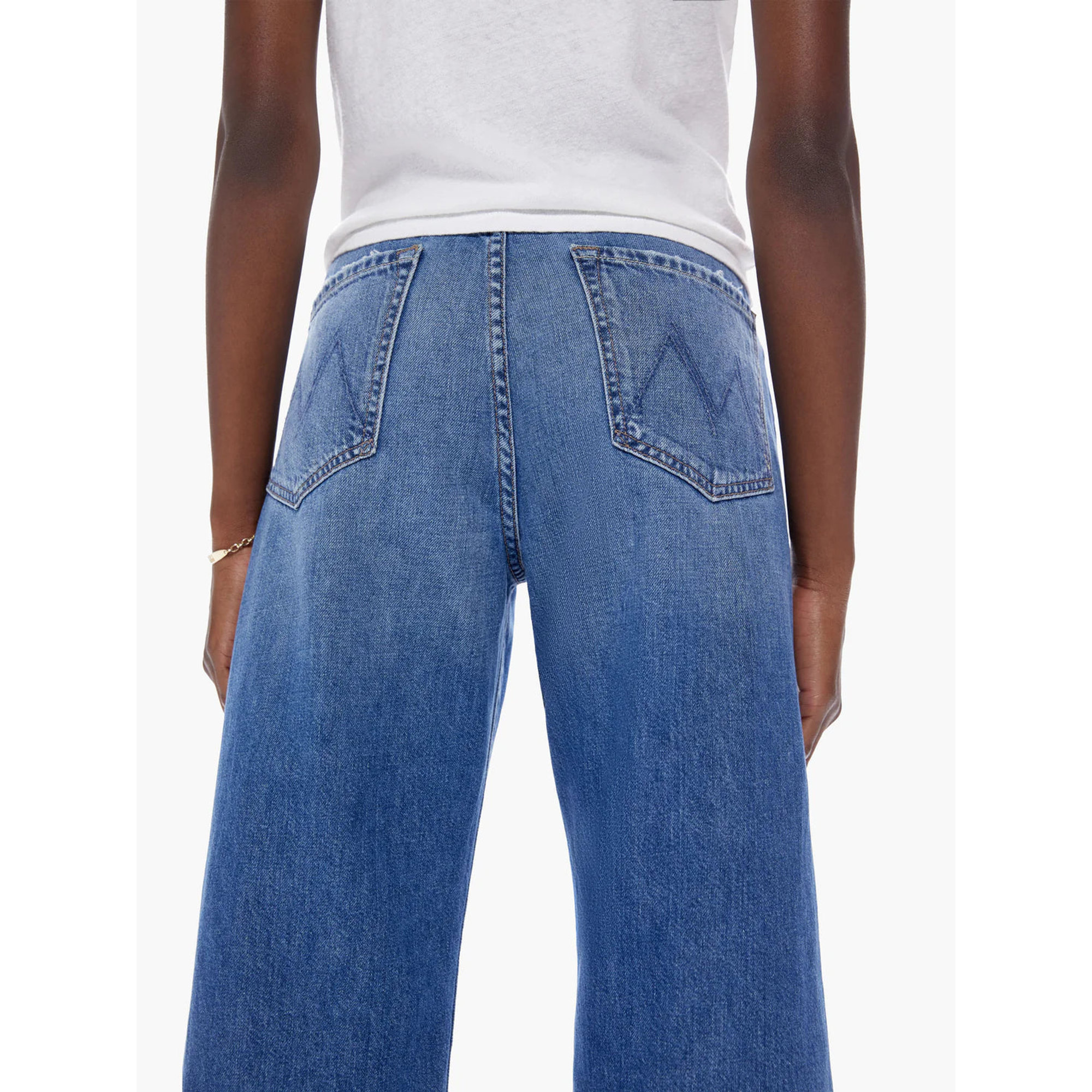 Mother The Dodger Cheville Denim Femme Mother vista3