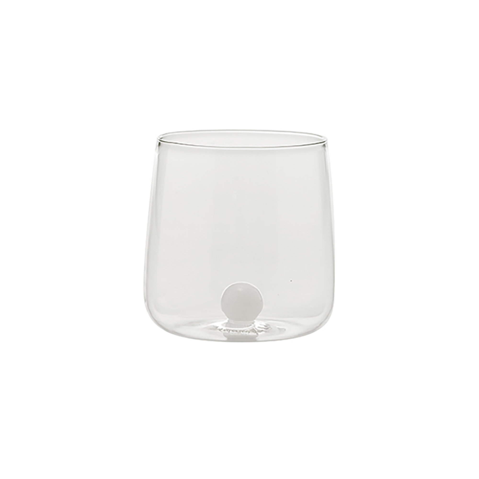 Set 6 gobelets BILIA, transparent/blanc Zafferano tavola vista1