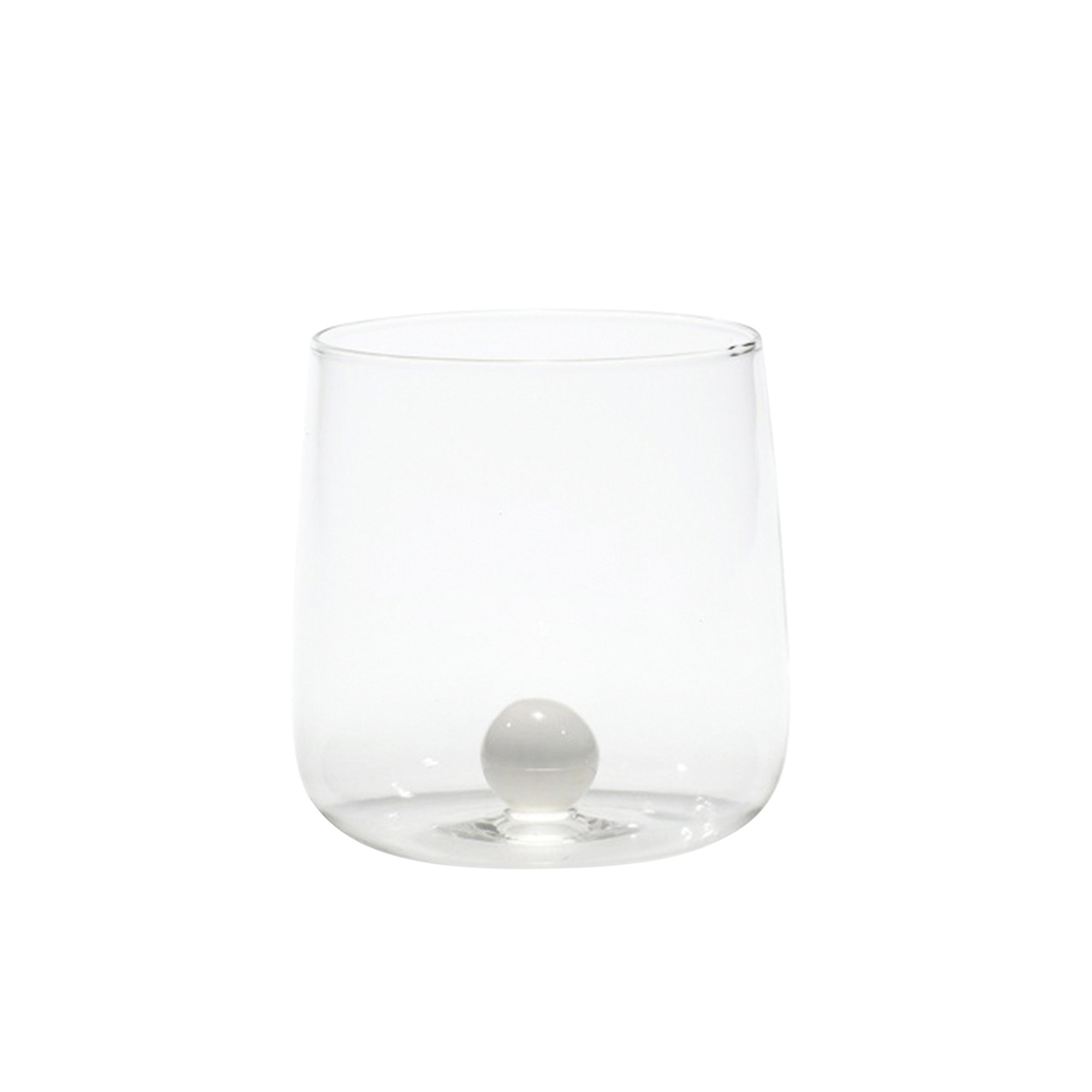 Set 6 gobelets BILIA, transparent/blanc Zafferano tavola vista0