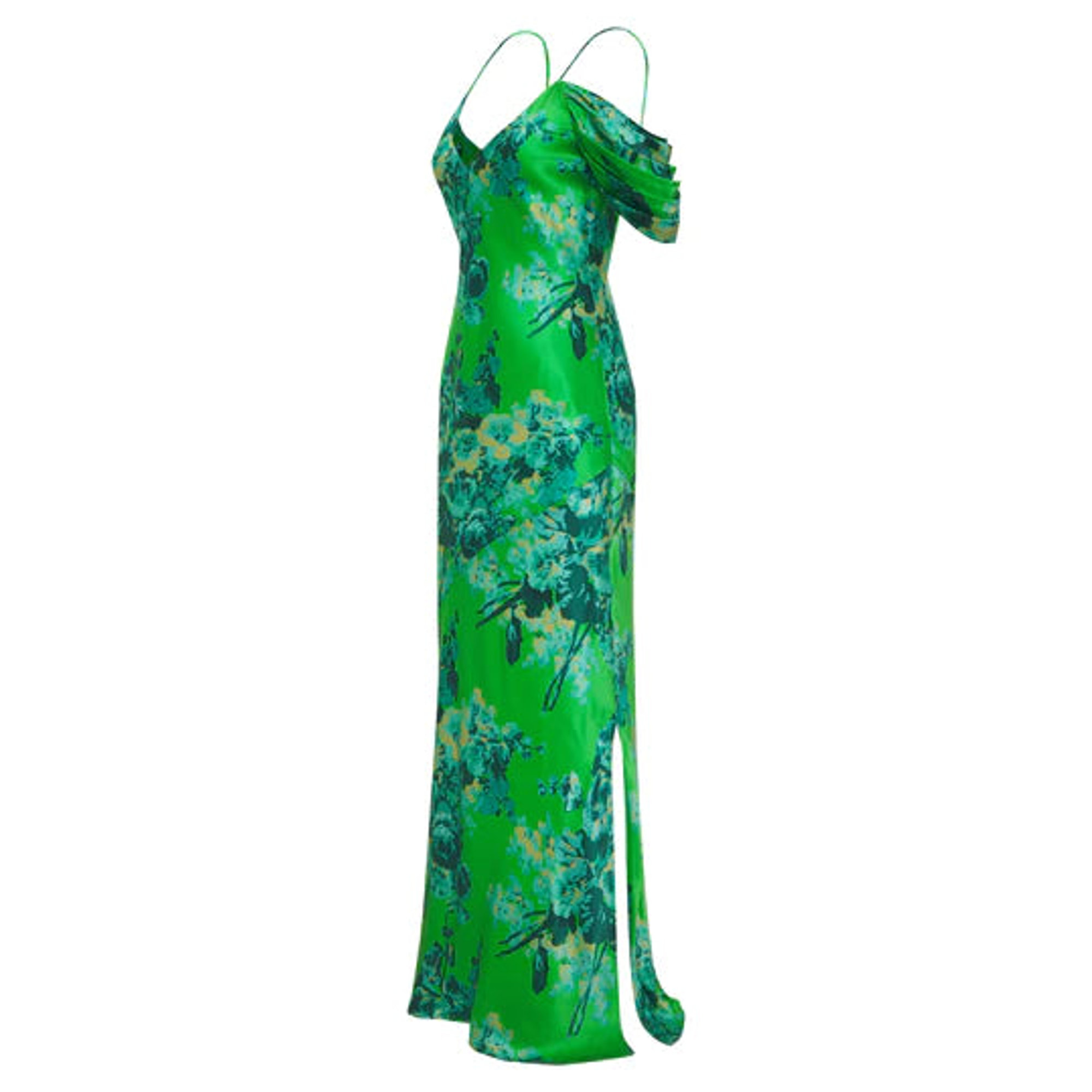 Gold Hawk Capri Noa Long Slip Dress Verde Mujer Gold hawk vista1